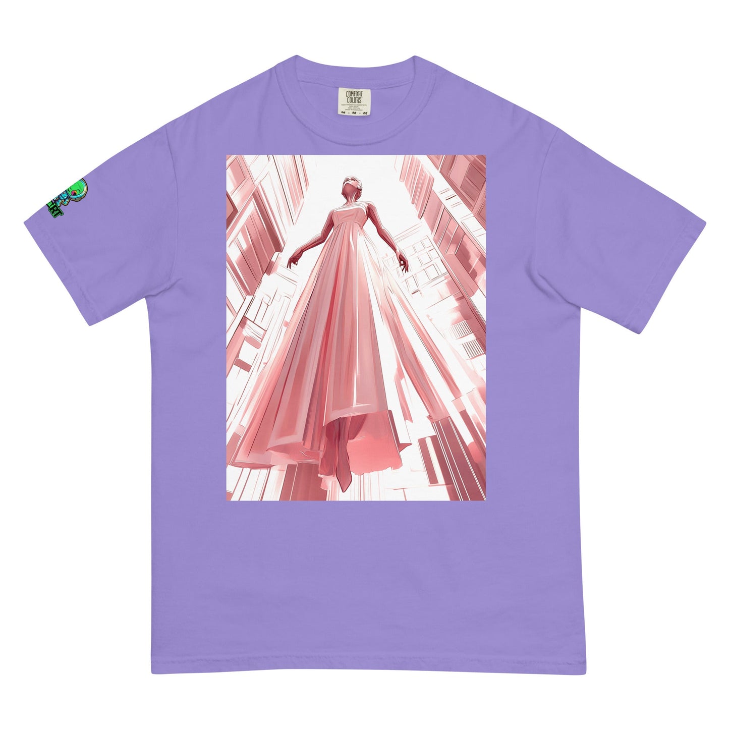 The Radiant Ascension - Unisex garment - dyed heavyweight t-shirt - BBairt