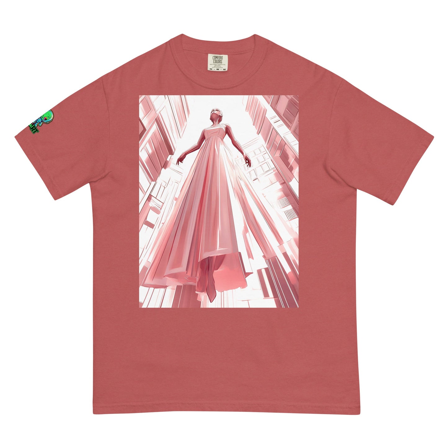 The Radiant Ascension - Unisex garment - dyed heavyweight t-shirt - BBairt