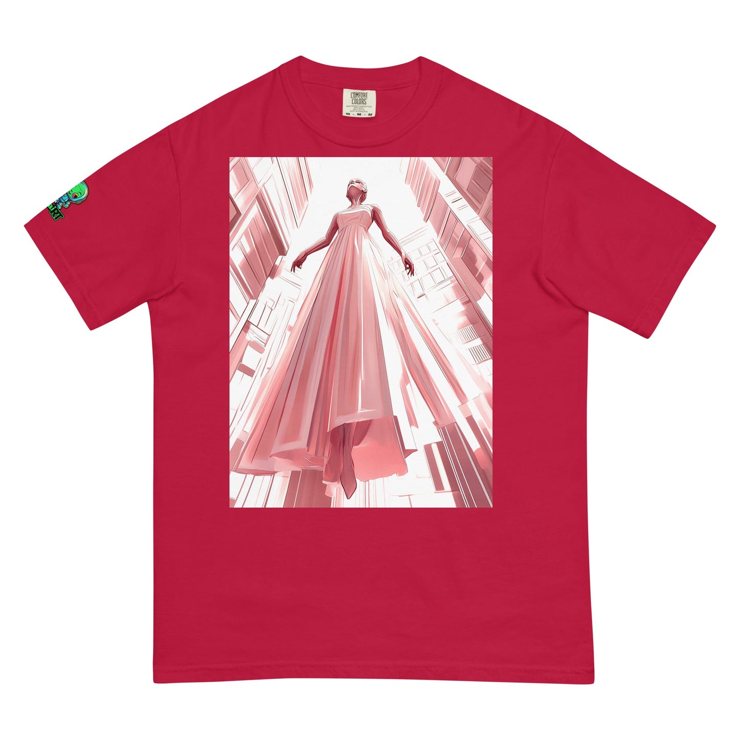 The Radiant Ascension - Unisex garment - dyed heavyweight t-shirt - BBairt