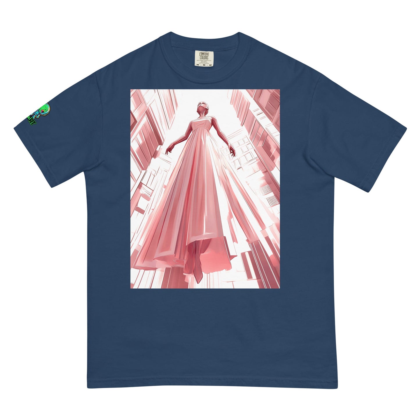 The Radiant Ascension - Unisex garment - dyed heavyweight t-shirt - BBairt
