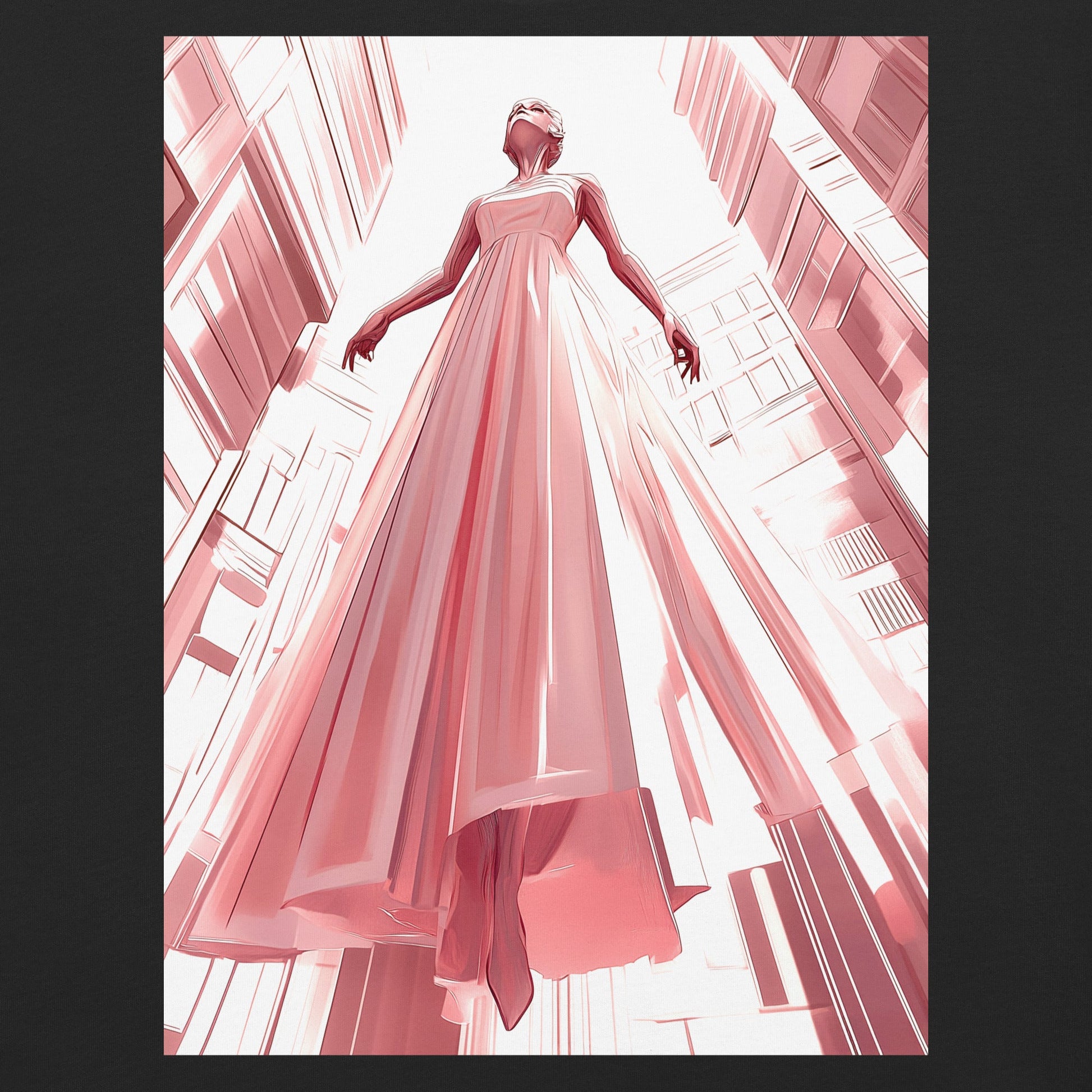 The Radiant Ascension - Unisex garment - dyed heavyweight t-shirt - BBairt