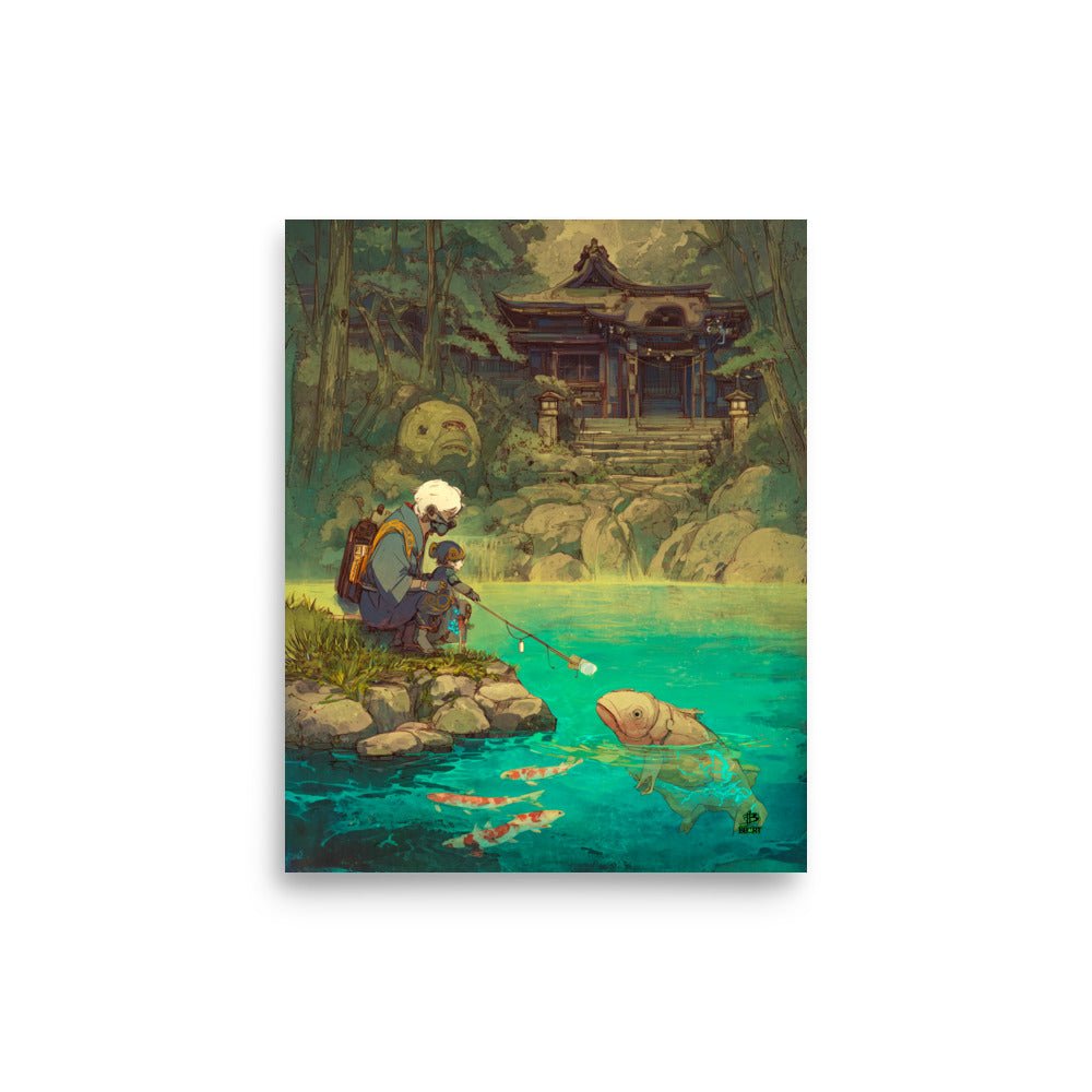 The Shrine at Koiwater – Photo Paper Poster - BBairt