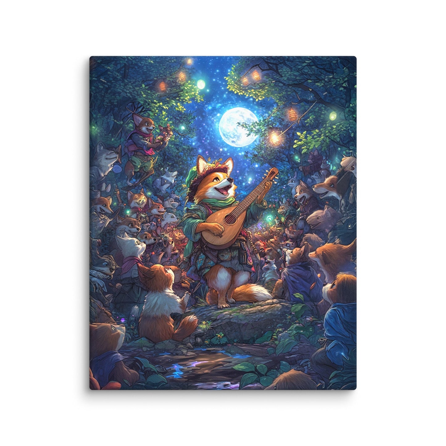 The Woodland Serenade – Canvas Print - BBairt