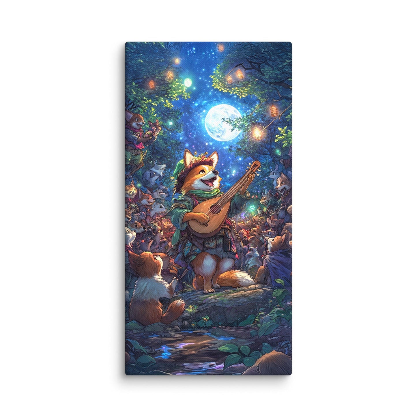 The Woodland Serenade – Canvas Print - BBairt