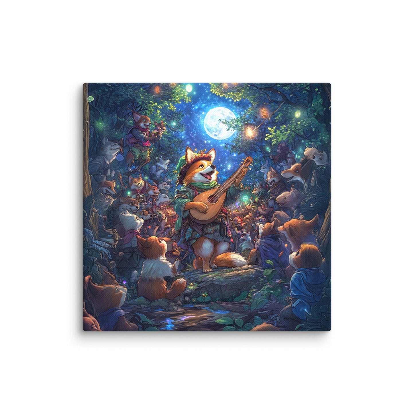 The Woodland Serenade – Canvas Print - BBairt