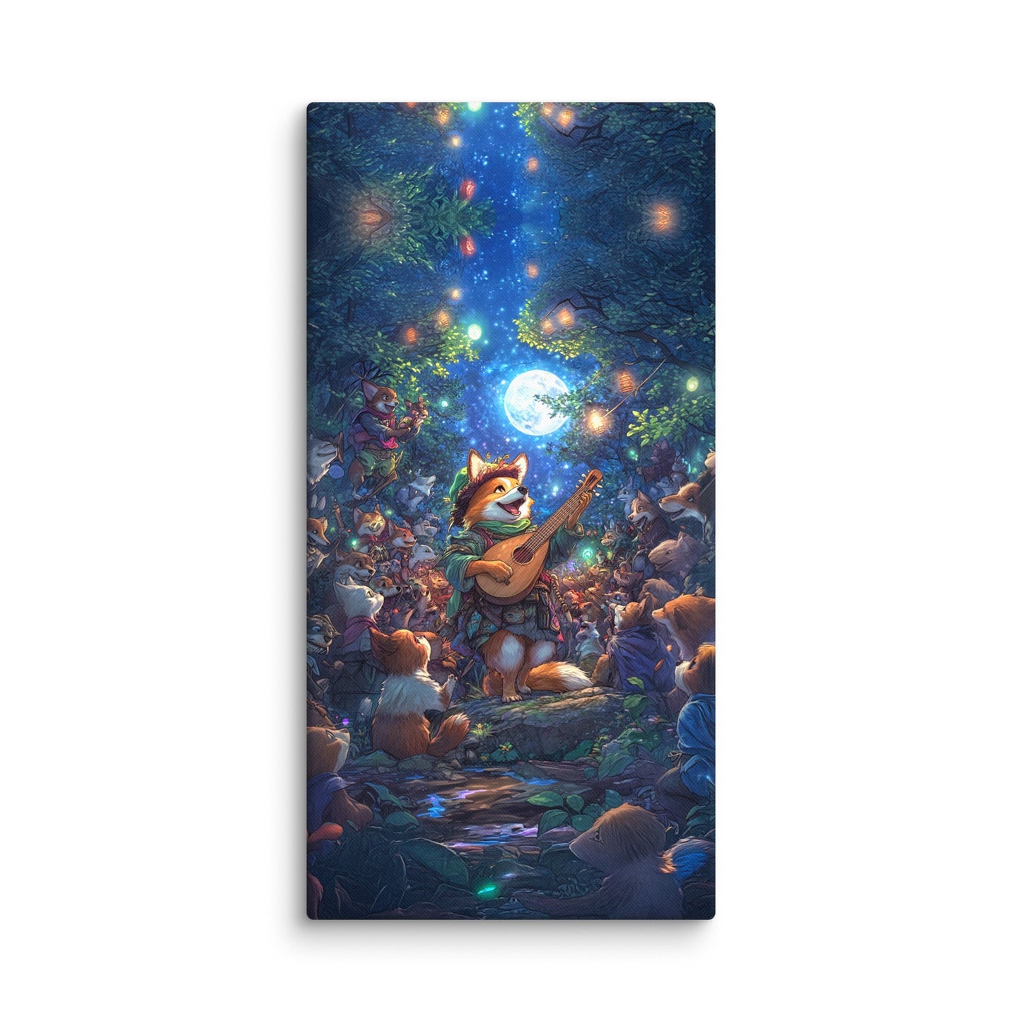 The Woodland Serenade – Canvas Print - BBairt