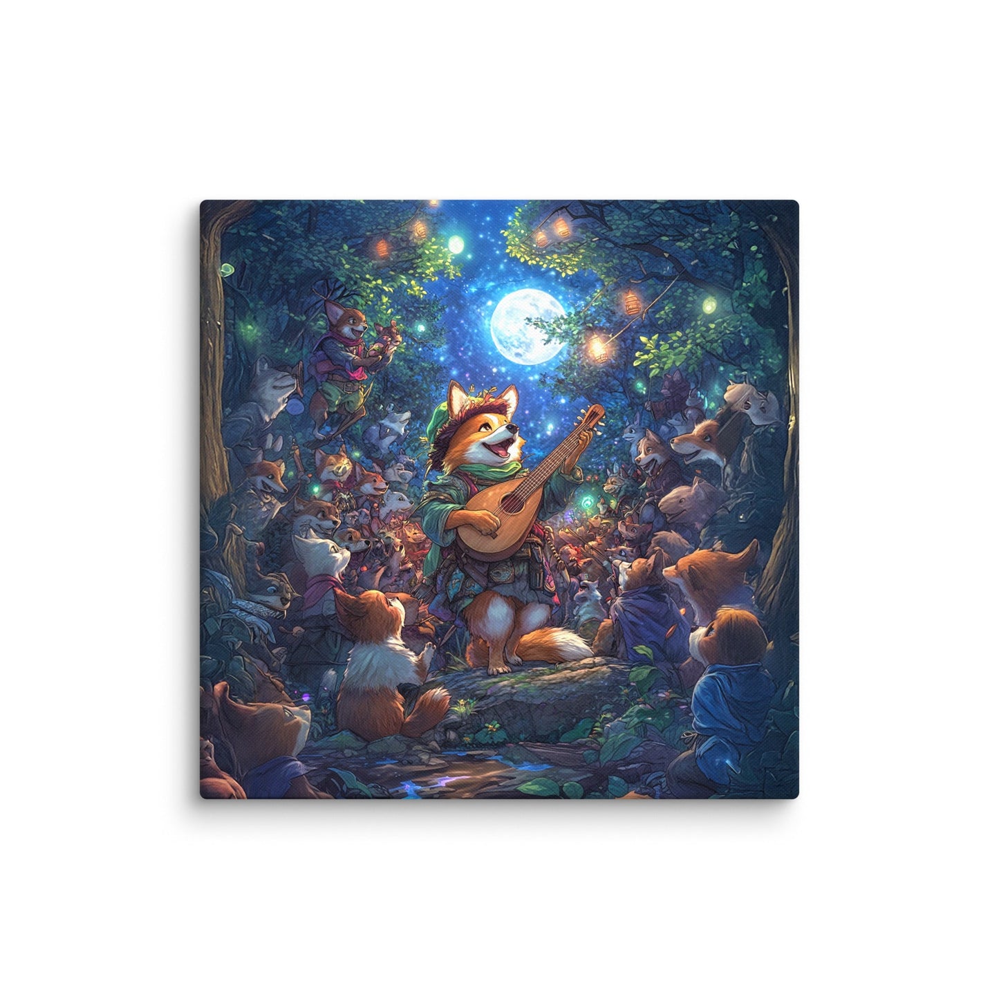 The Woodland Serenade – Canvas Print - BBairt