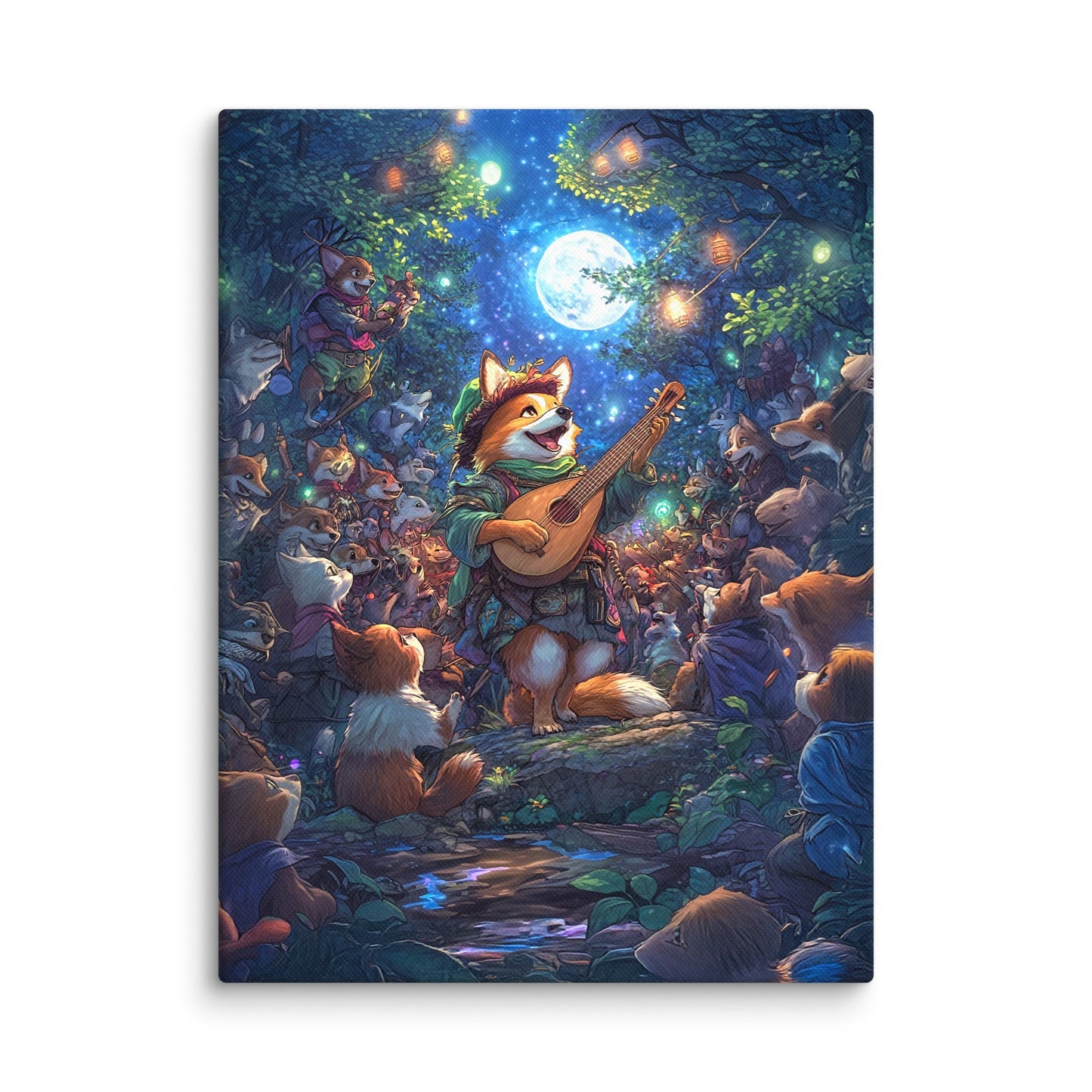 The Woodland Serenade – Canvas Print - BBairt