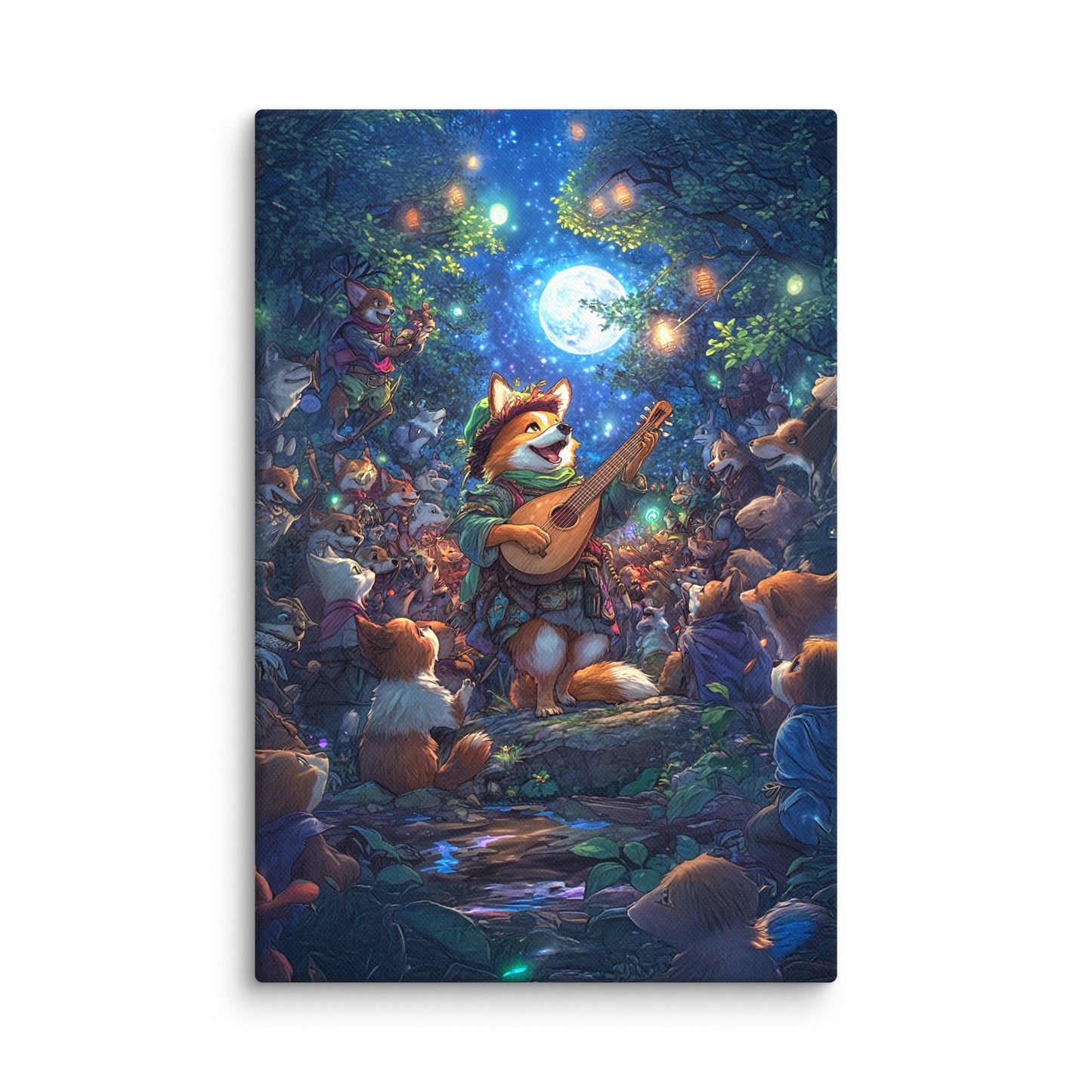 The Woodland Serenade – Canvas Print - BBairt