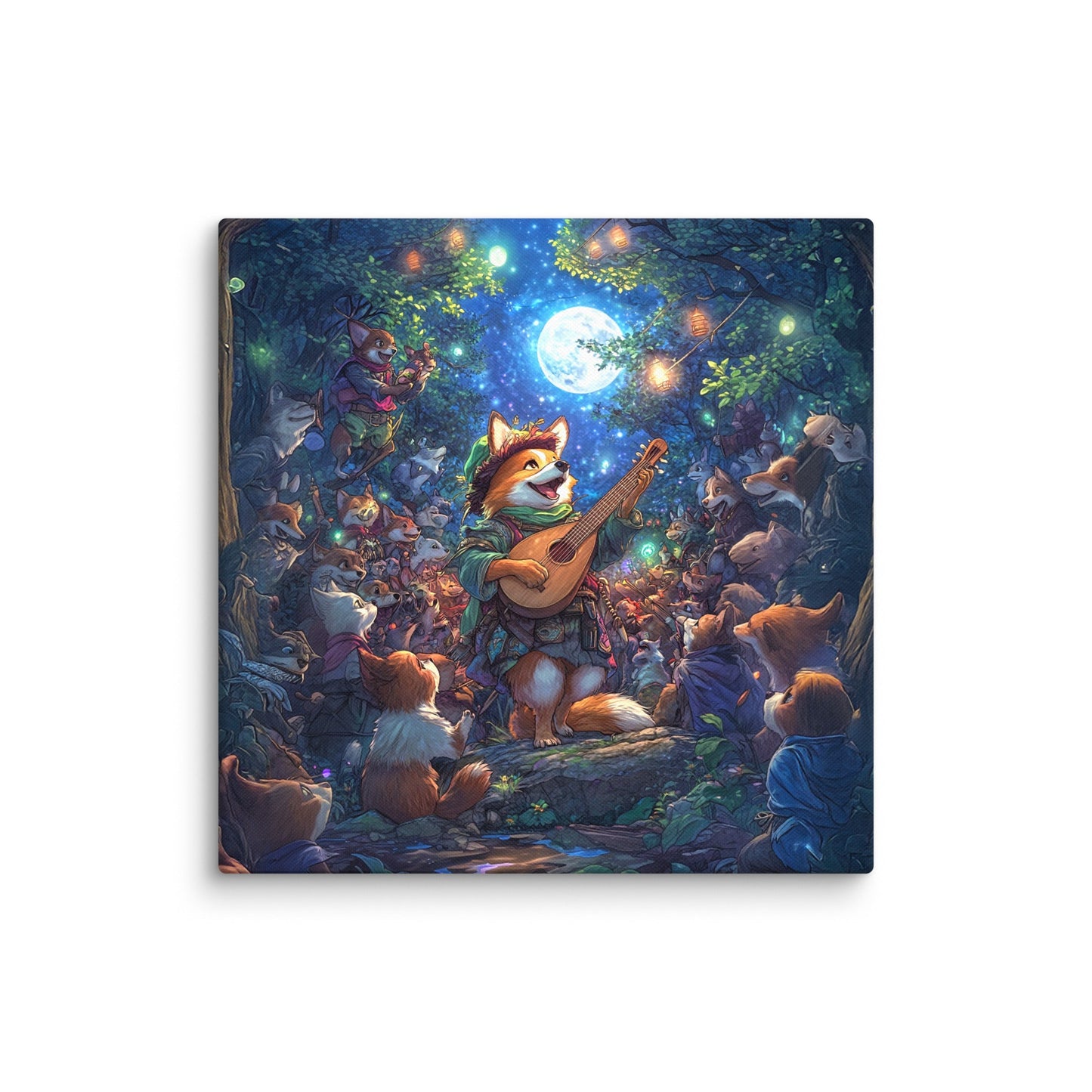 The Woodland Serenade – Canvas Print - BBairt