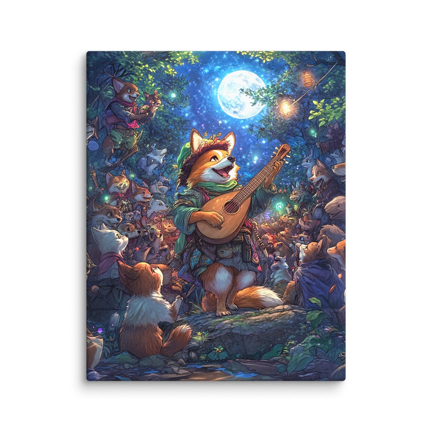 The Woodland Serenade – Canvas Print - BBairt