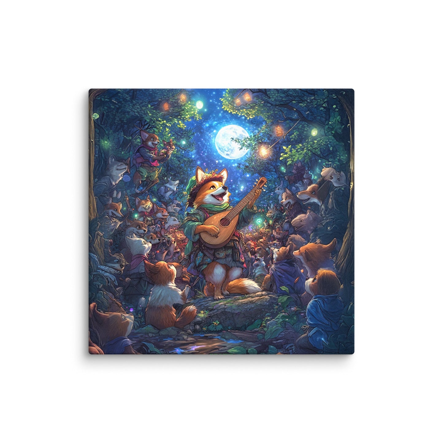 The Woodland Serenade – Canvas Print - BBairt