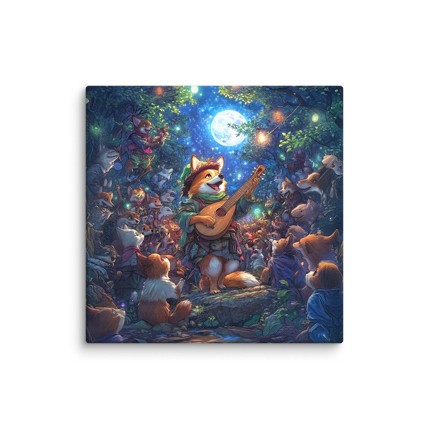 The Woodland Serenade – Canvas Print - BBairt