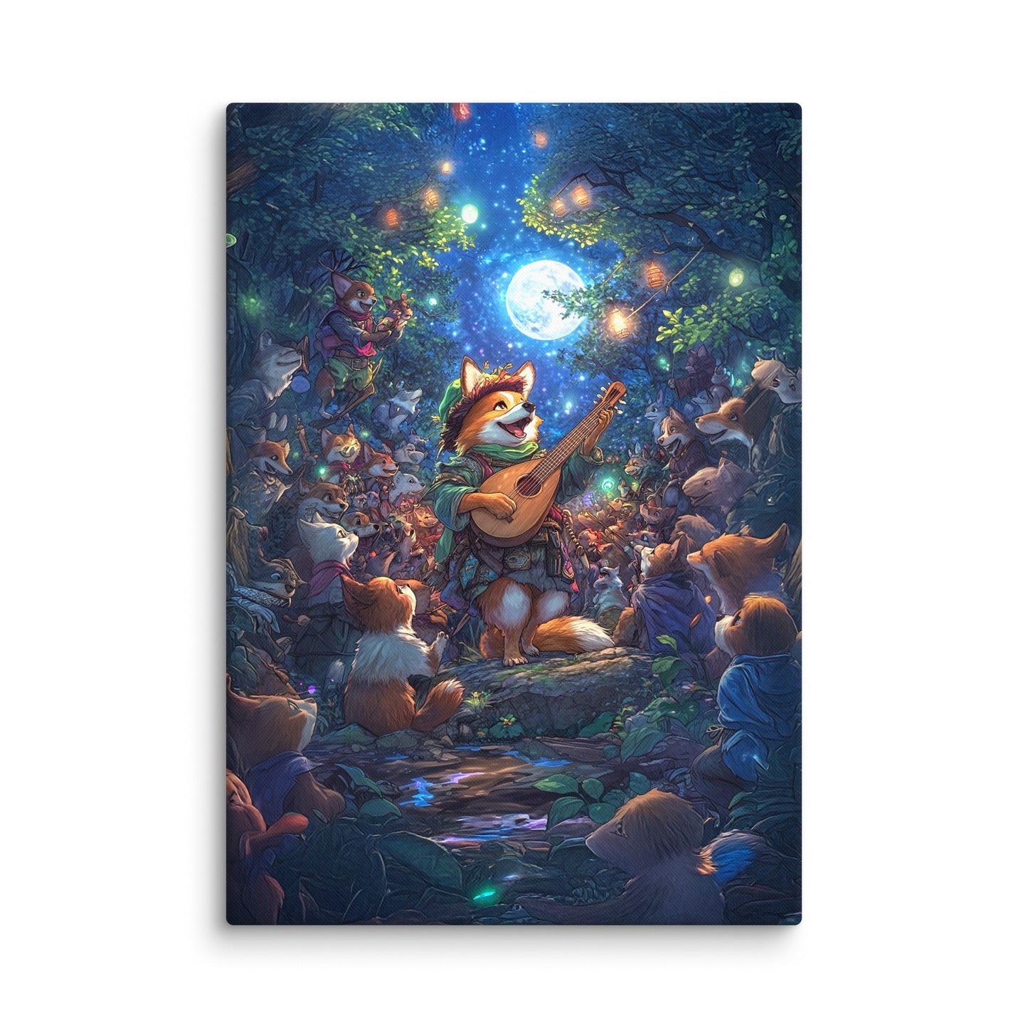 The Woodland Serenade – Canvas Print - BBairt