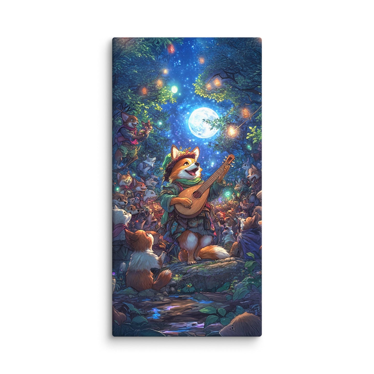 The Woodland Serenade – Canvas Print - BBairt
