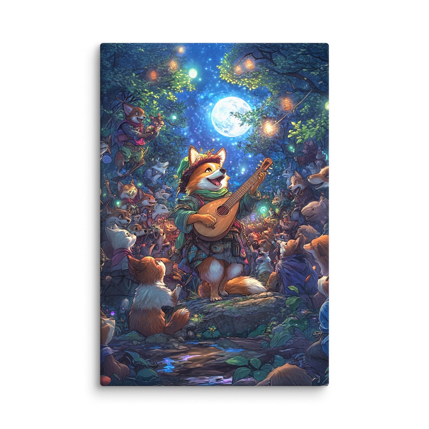 The Woodland Serenade – Canvas Print - BBairt