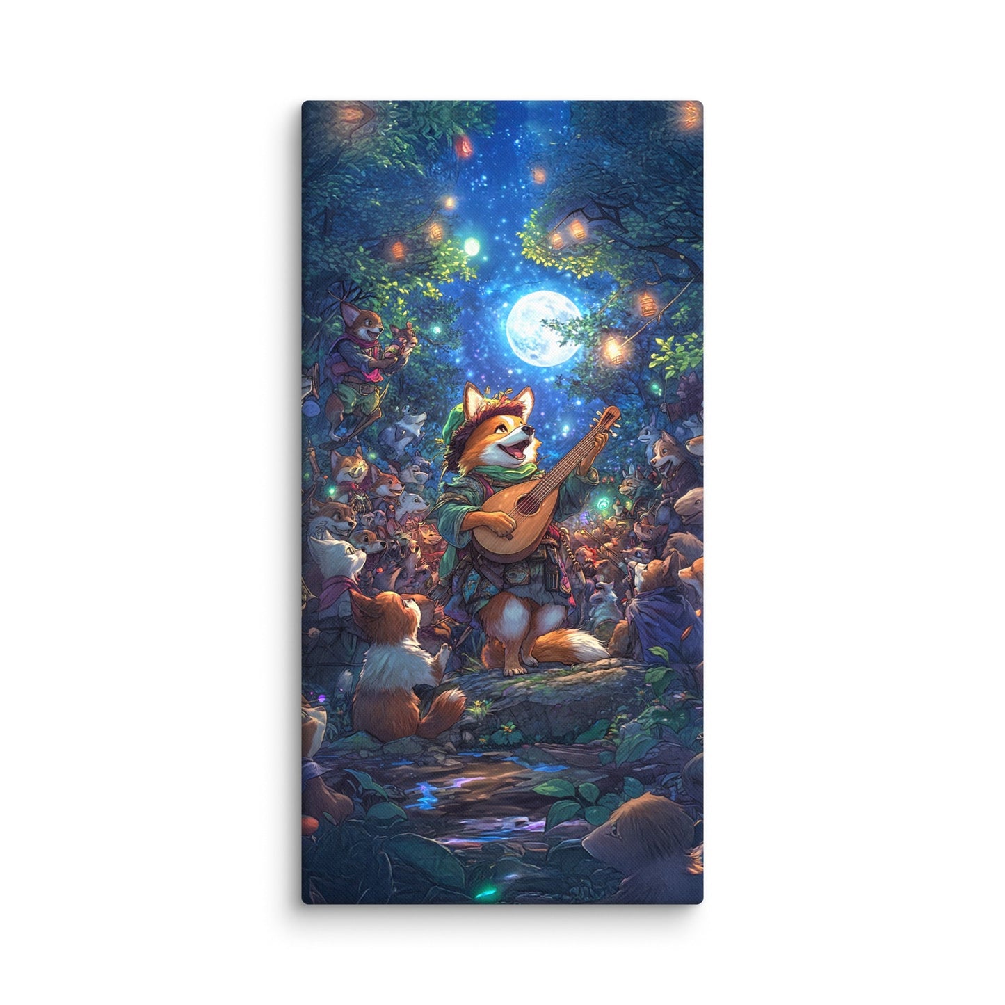 The Woodland Serenade – Canvas Print - BBairt