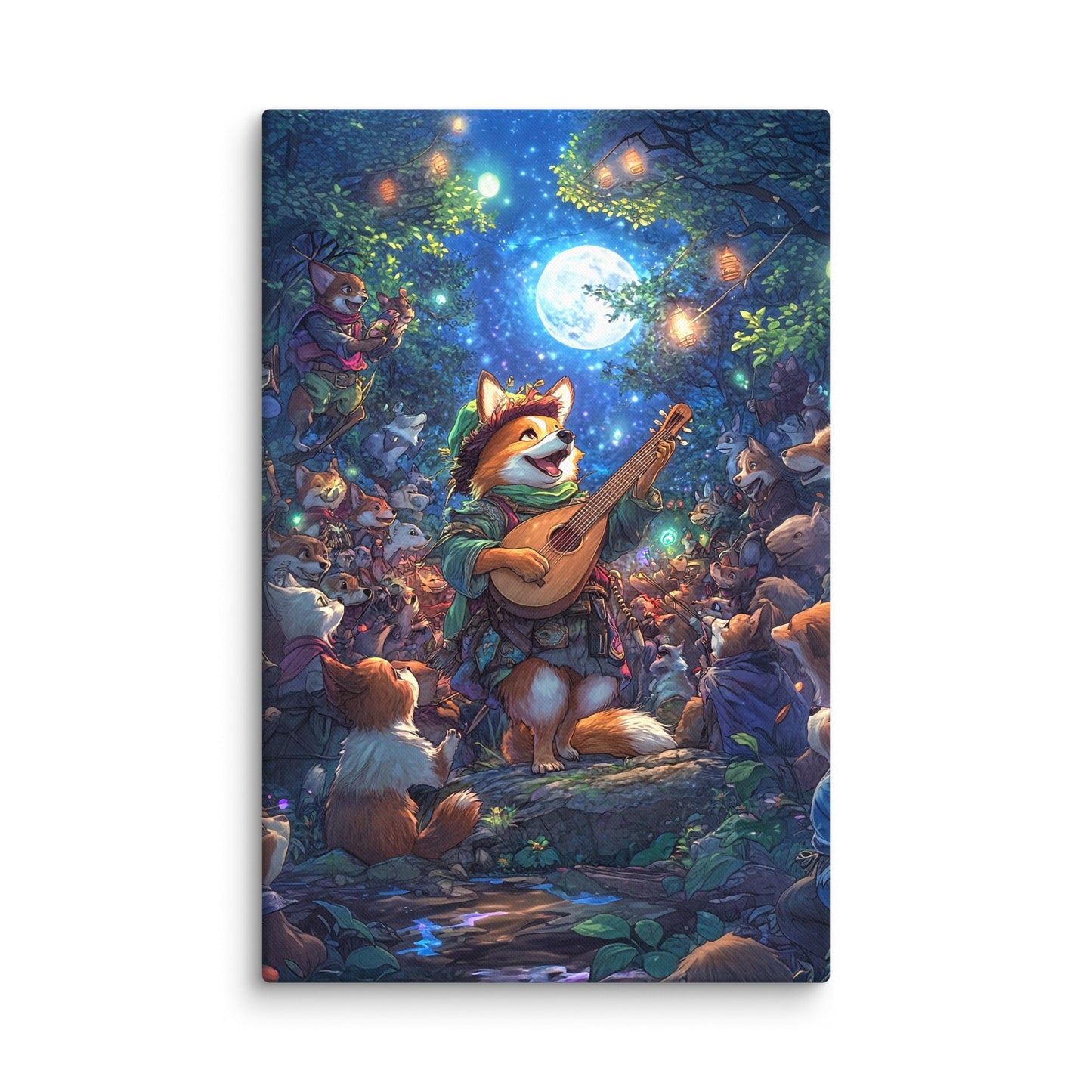 The Woodland Serenade – Canvas Print - BBairt