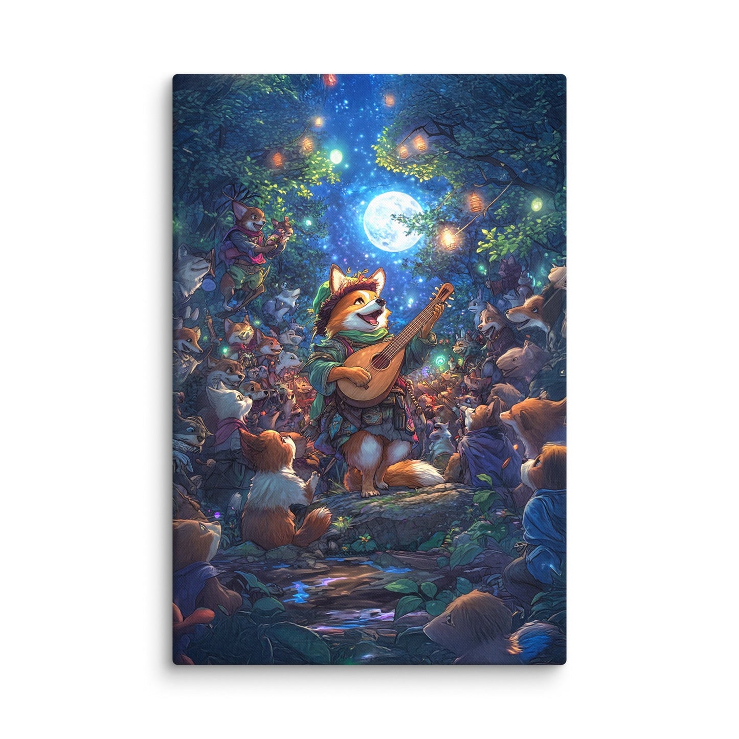 The Woodland Serenade – Canvas Print - BBairt