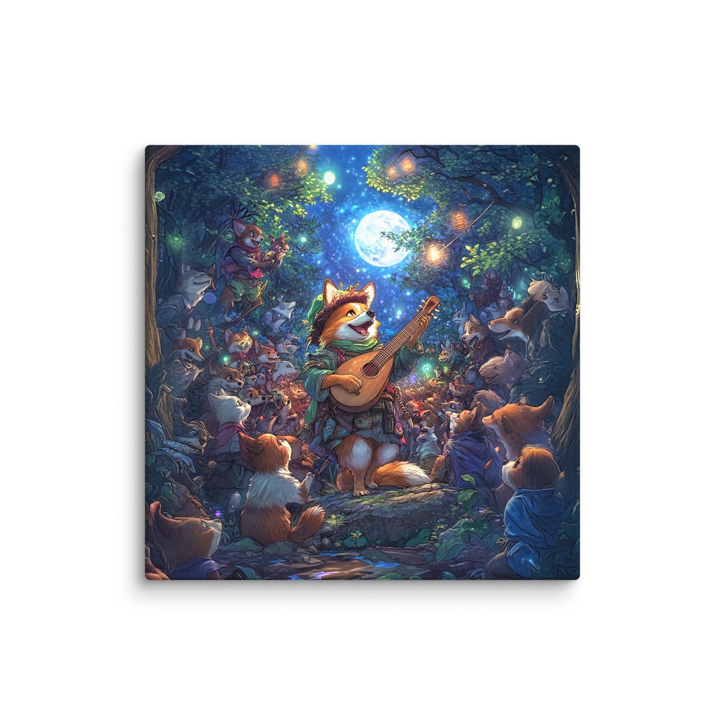 The Woodland Serenade – Canvas Print - BBairt