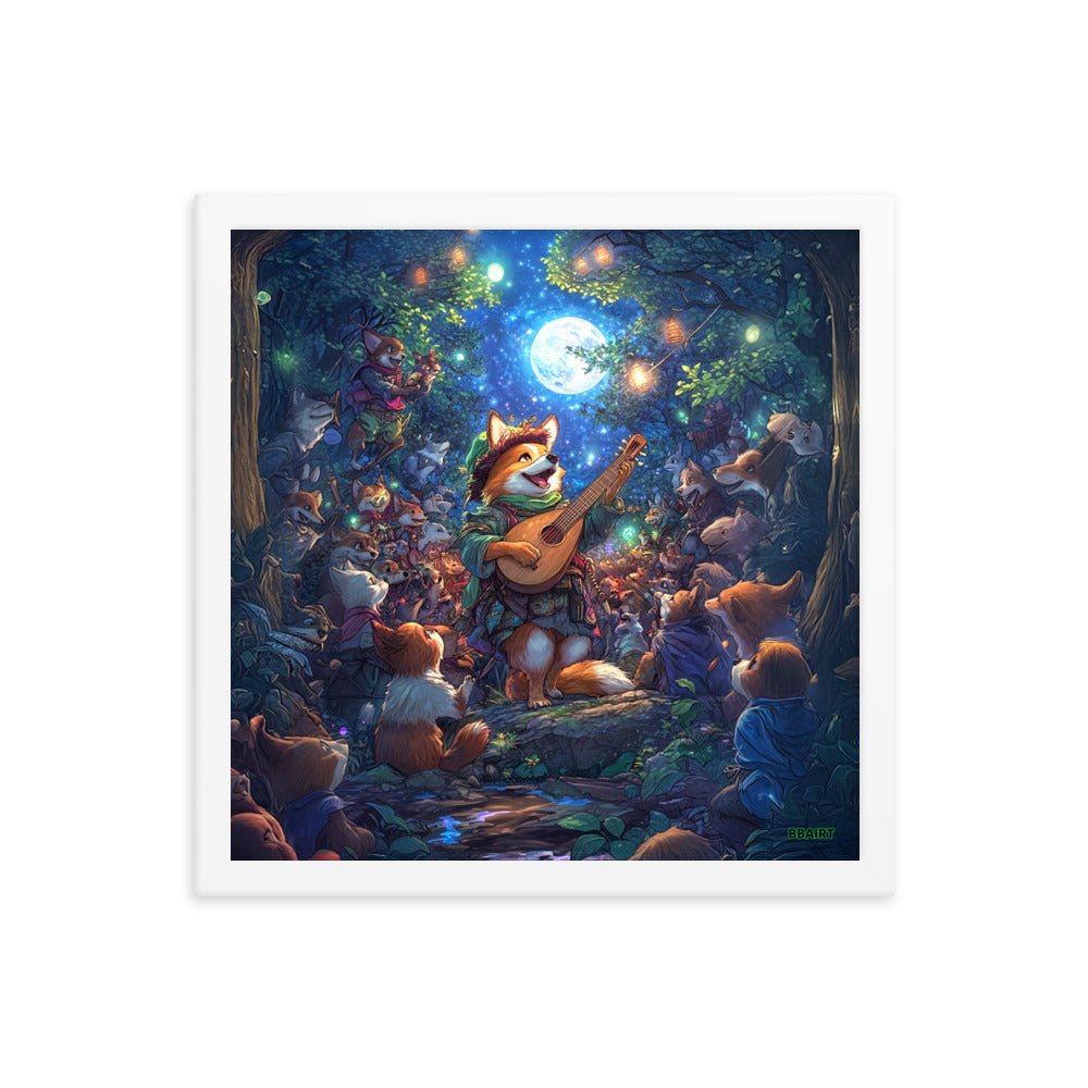 The Woodland Serenade - Framed Photo Paper Poster - BBairt