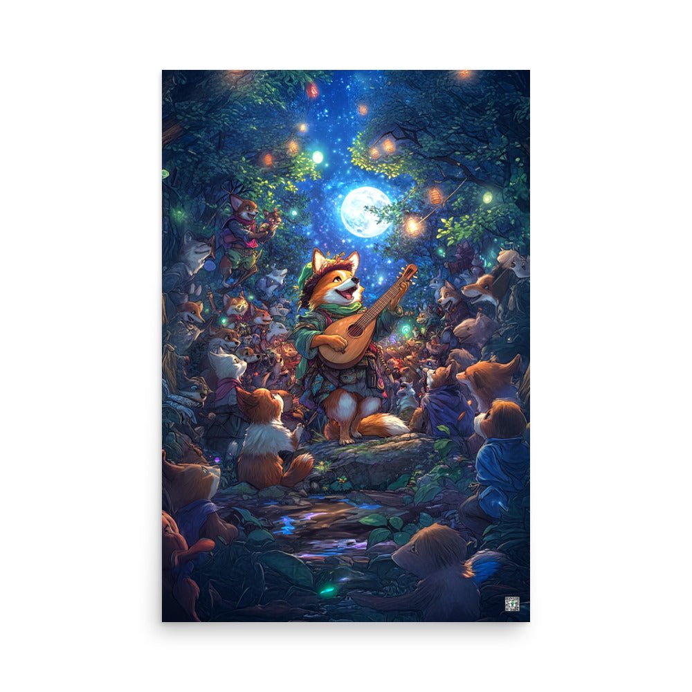 The Woodland Serenade – Matte Poster - BBairt