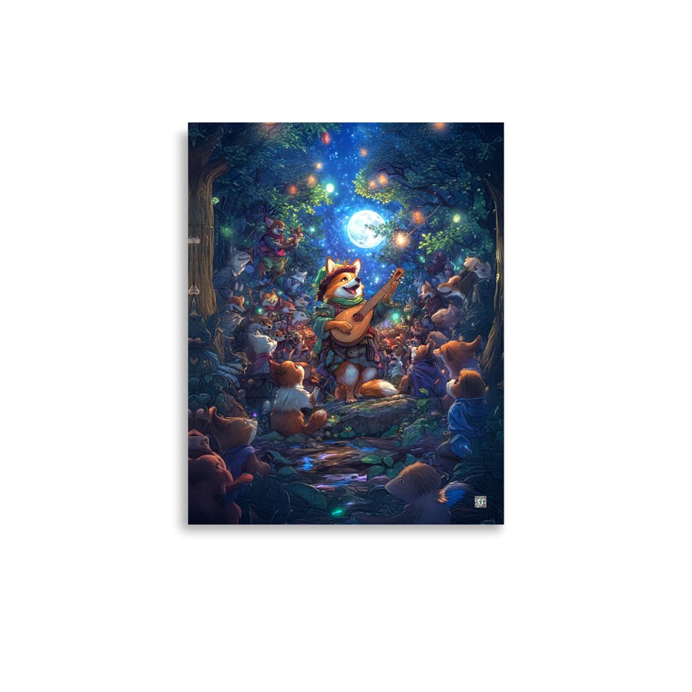 The Woodland Serenade – Matte Poster - BBairt