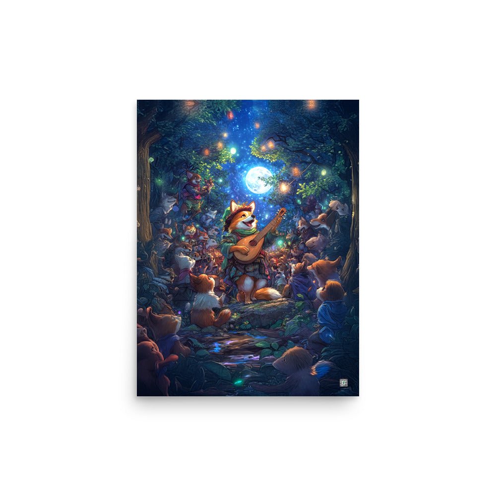 The Woodland Serenade – Matte Poster - BBairt