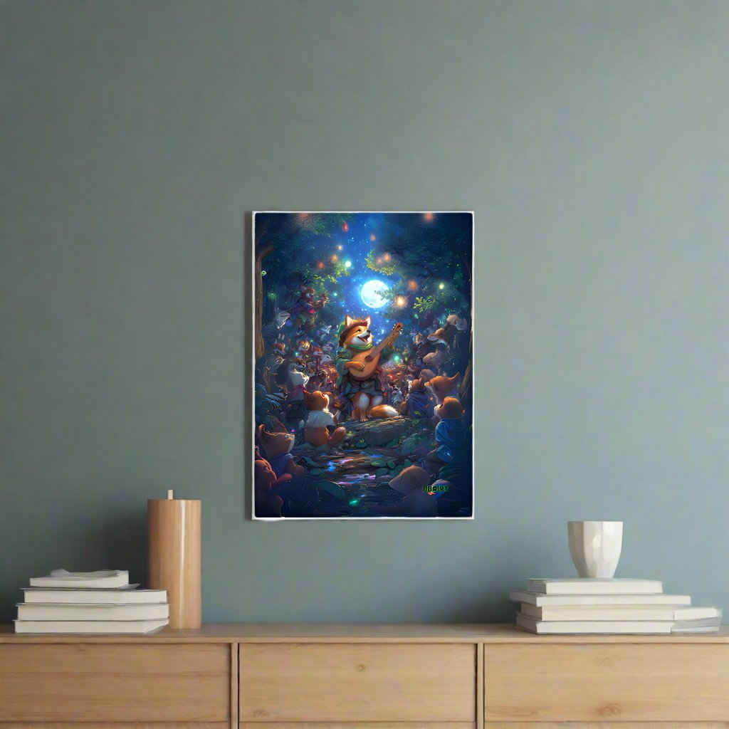 The Woodland Serenade – Photo Paper Poster - BBairt