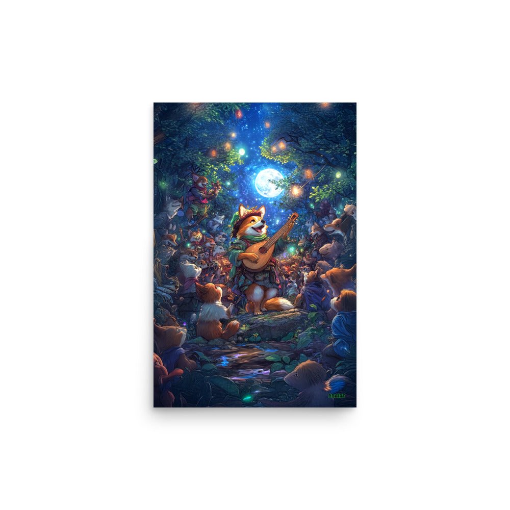 The Woodland Serenade – Photo Paper Poster - BBairt