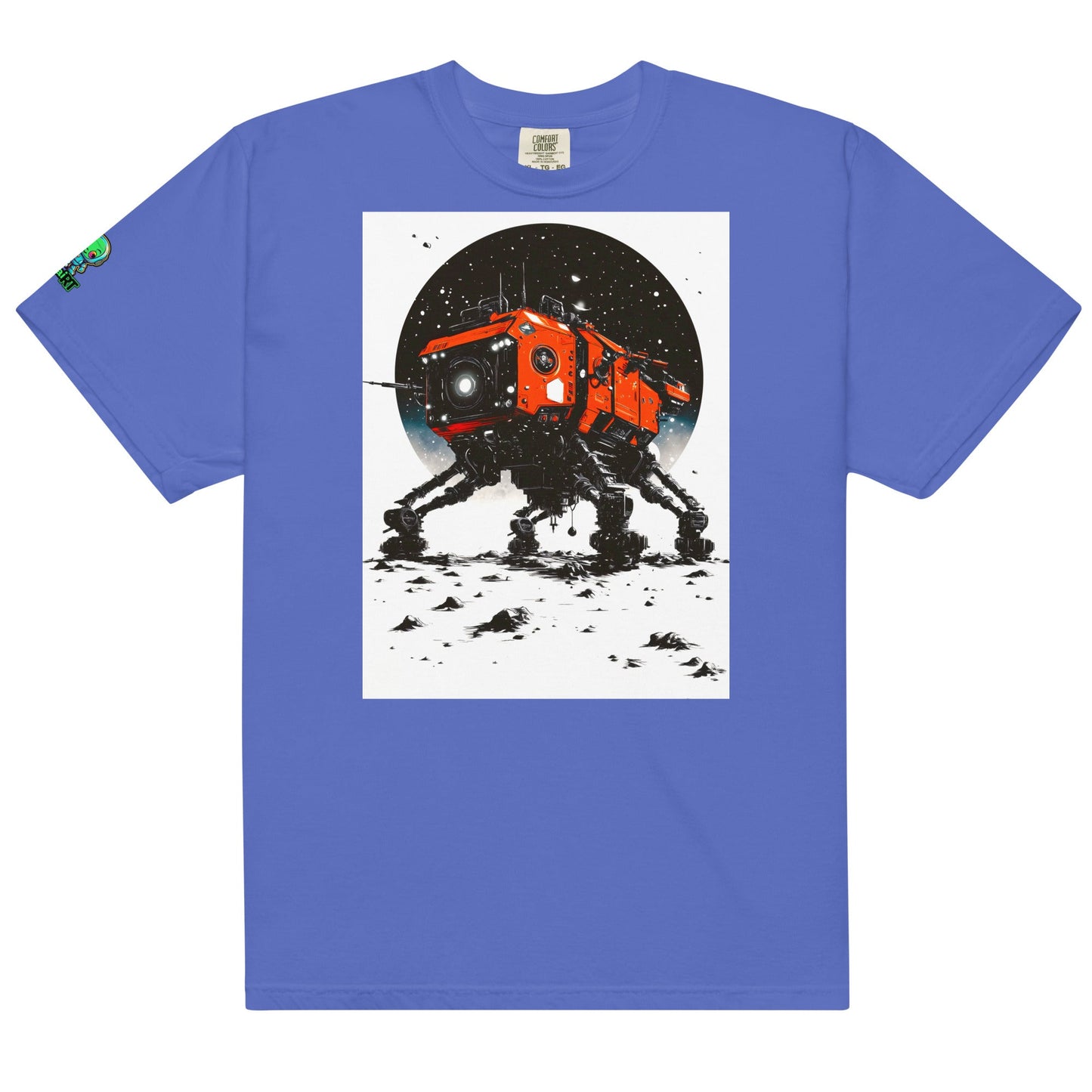 Titan Rover - Unisex garment - dyed heavyweight t-shirt - BBairt