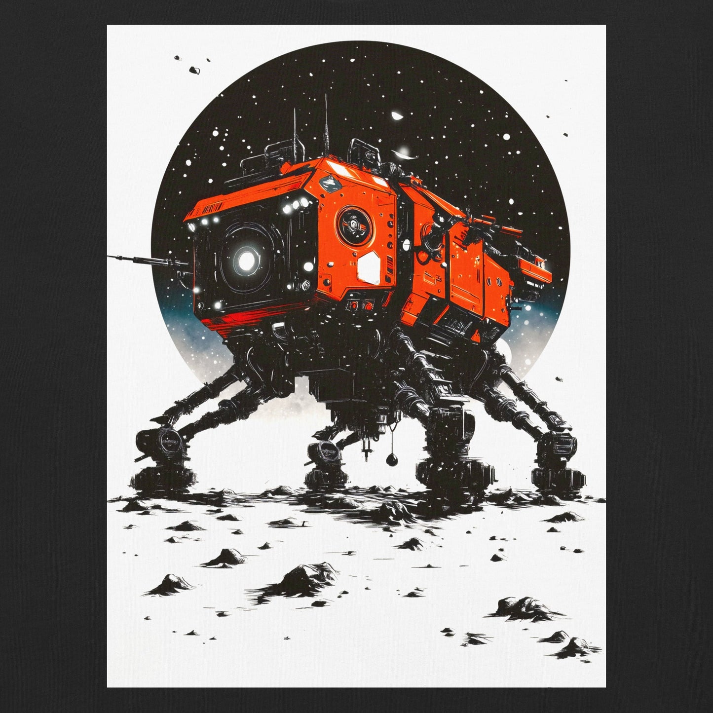 Titan Rover - Unisex garment - dyed heavyweight t-shirt - BBairt