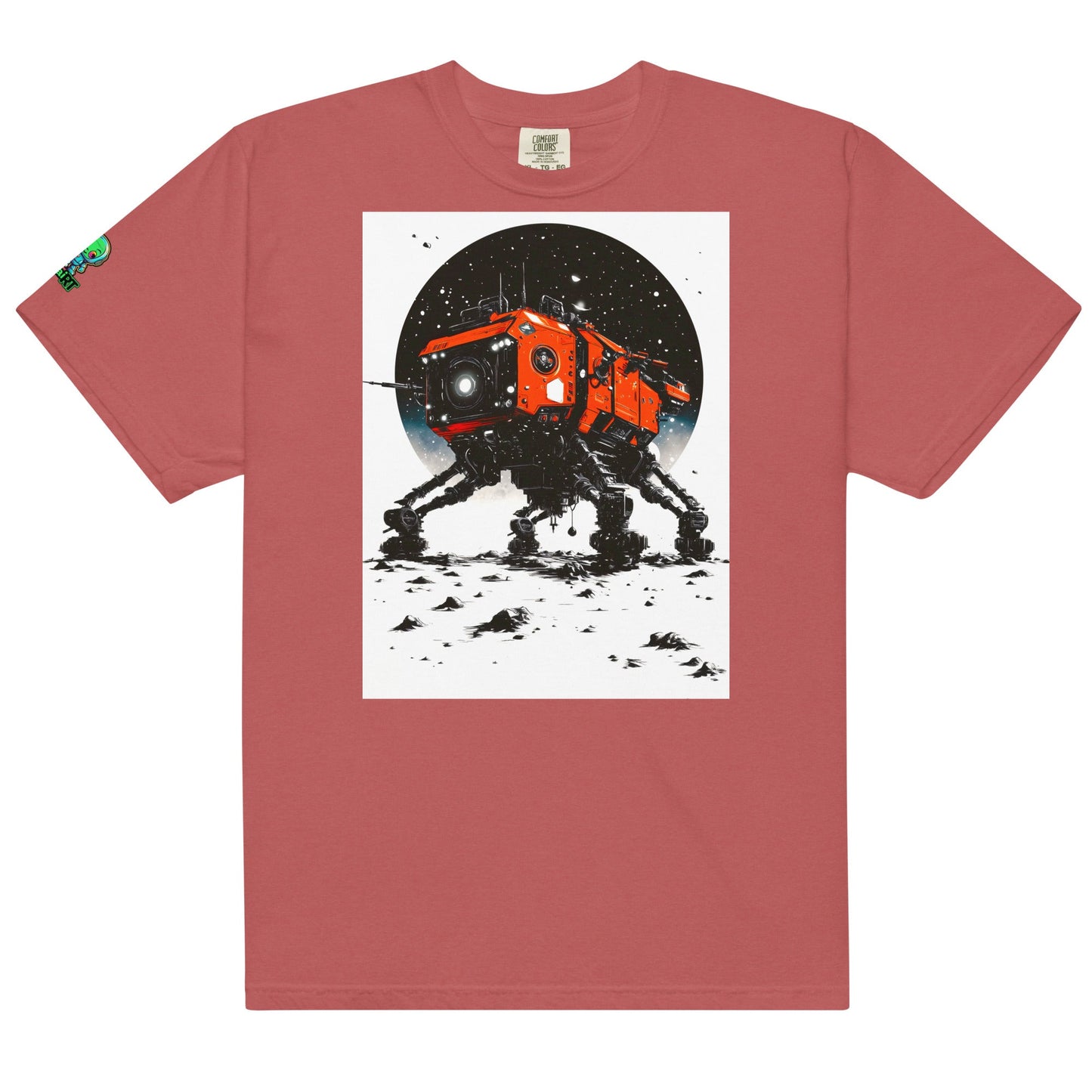 Titan Rover - Unisex garment - dyed heavyweight t-shirt - BBairt