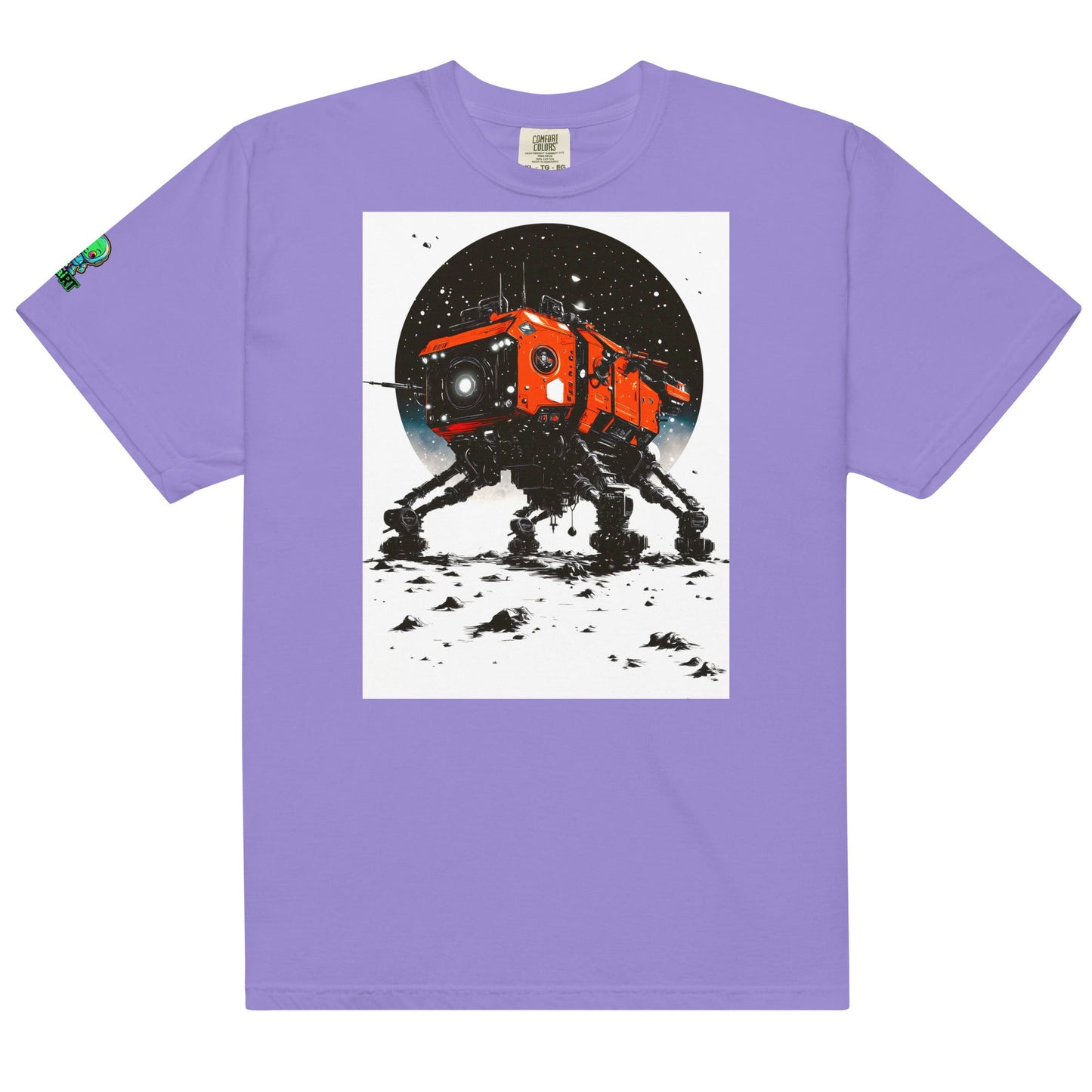 Titan Rover - Unisex garment - dyed heavyweight t-shirt - BBairt