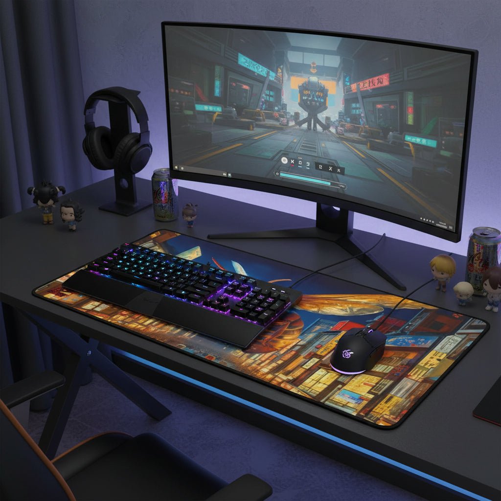 Tokyo Tower Terror – Desk Mat - BBairt