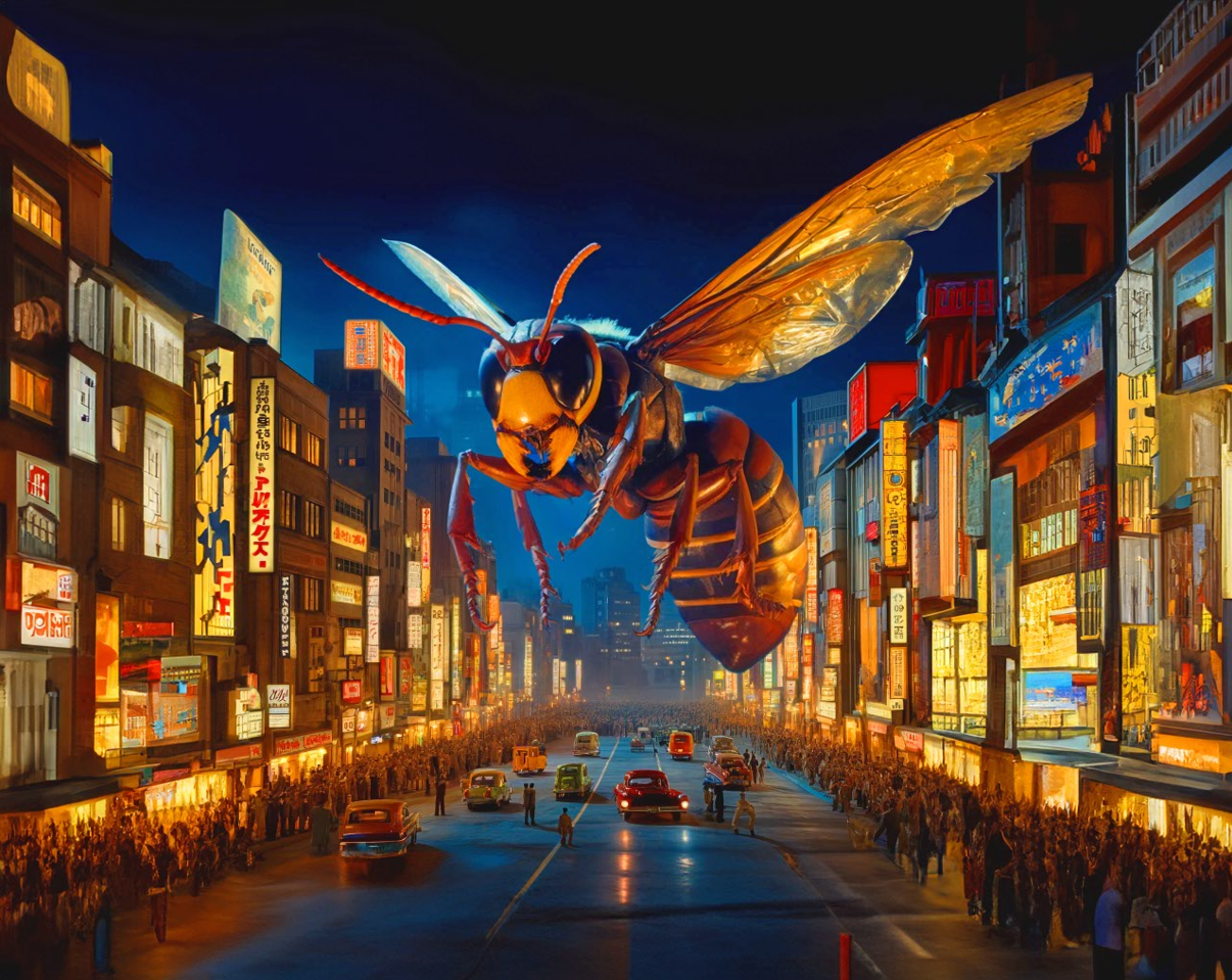 Tokyo Tower Terror – Desk Mat - BBairt