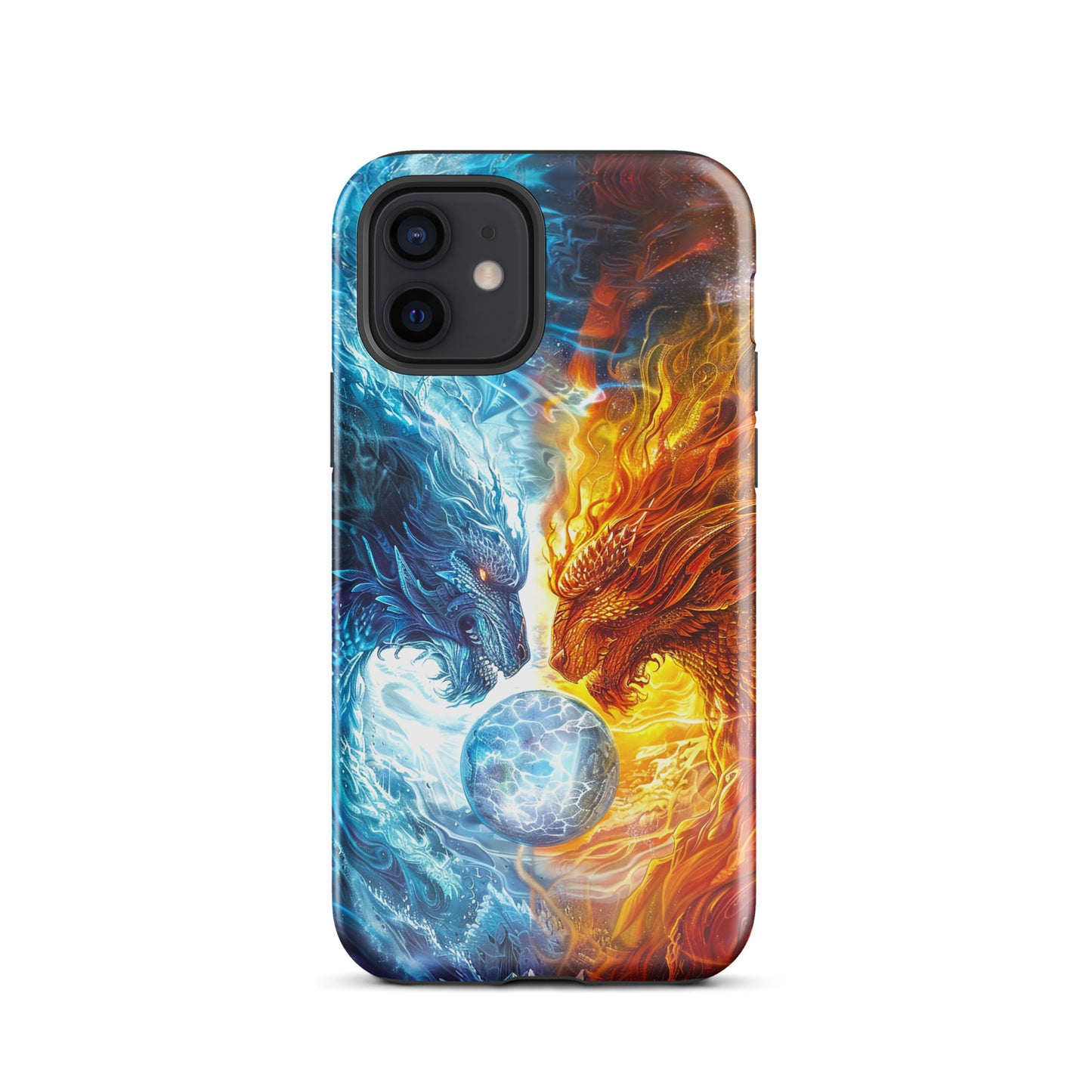 Equinox Harmony: Fire and Ice Guardians - Tough Case for iPhone®