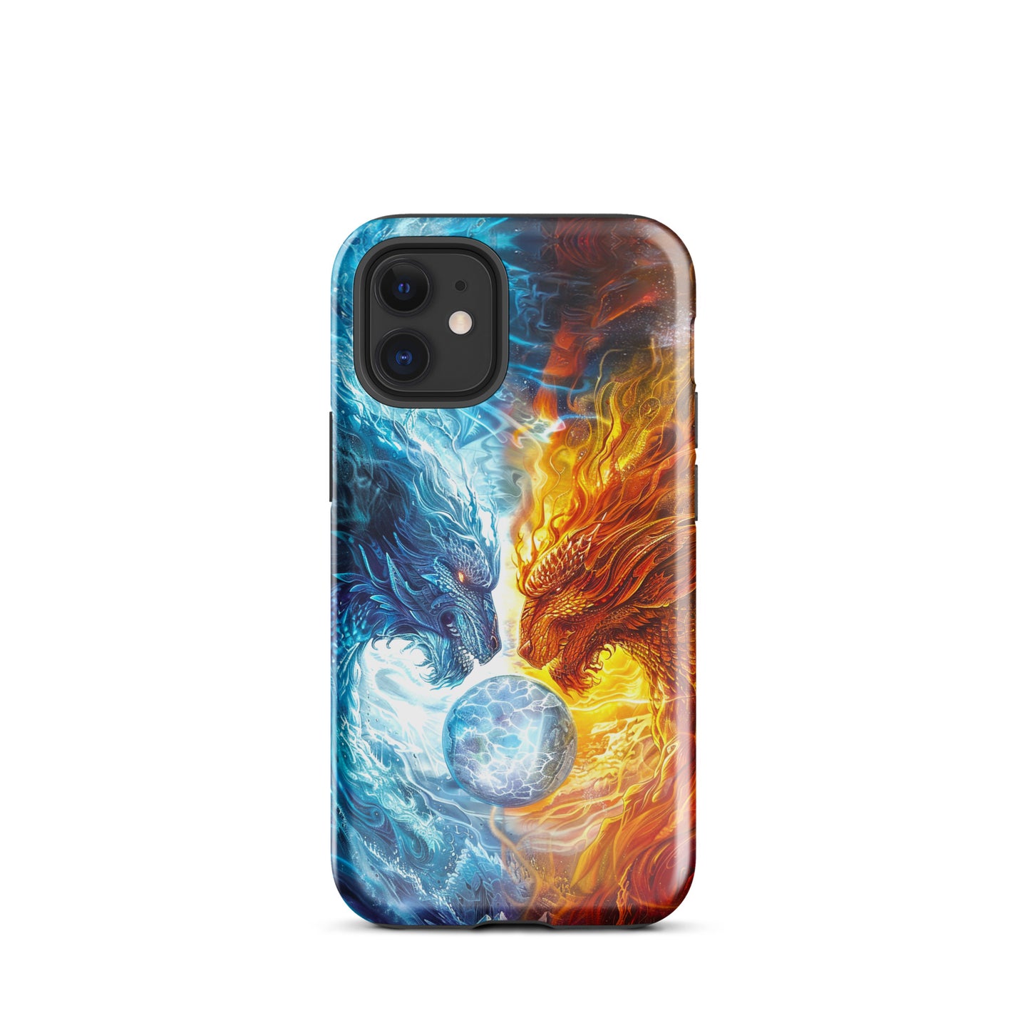 Equinox Harmony: Fire and Ice Guardians - Tough Case for iPhone®