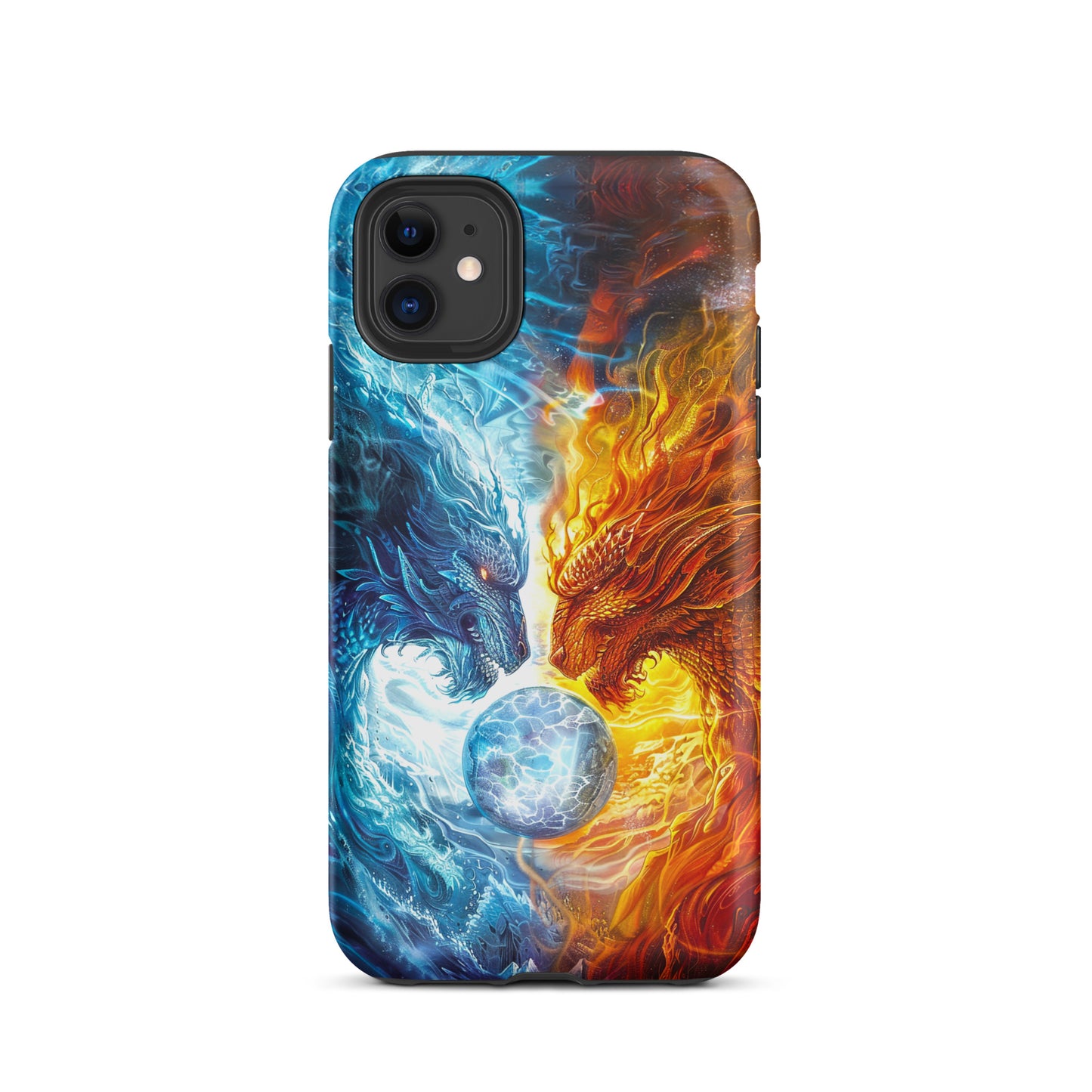 Equinox Harmony: Fire and Ice Guardians - Tough Case for iPhone®