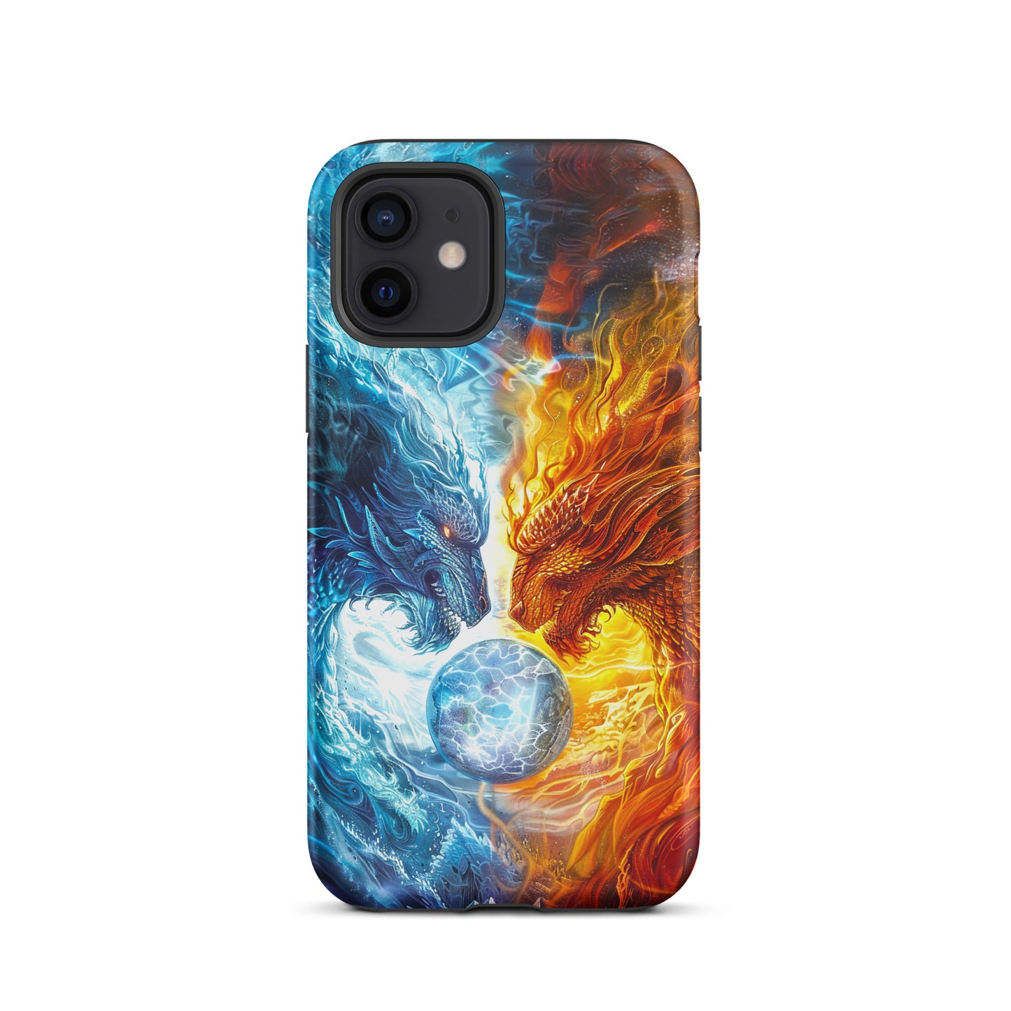 Equinox Harmony: Fire and Ice Guardians - Tough Case for iPhone®