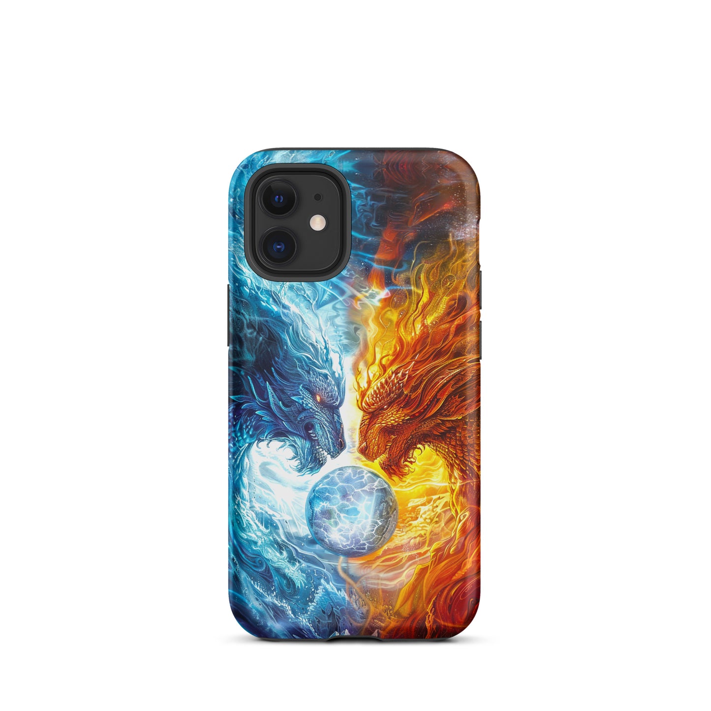 Equinox Harmony: Fire and Ice Guardians - Tough Case for iPhone®