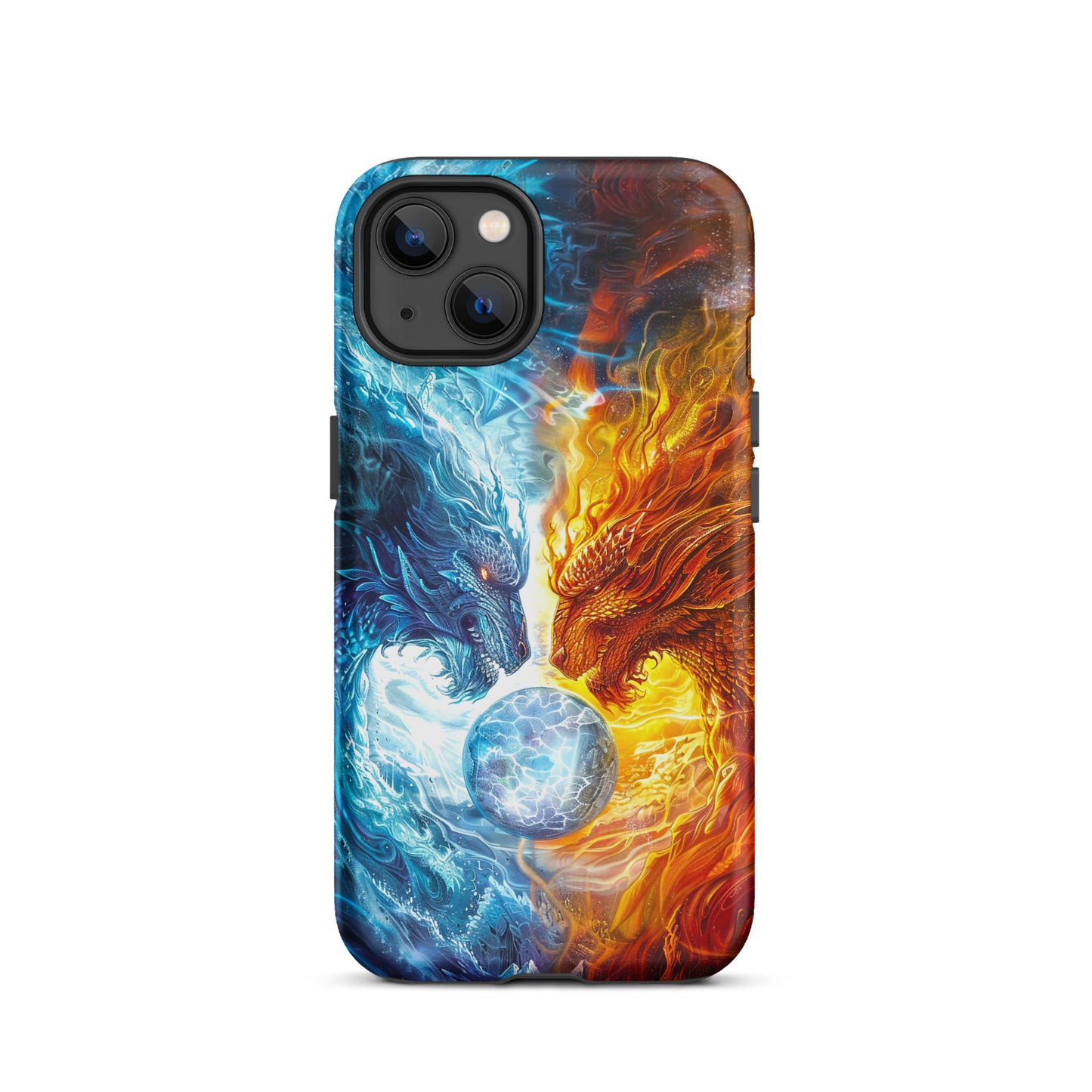 Equinox Harmony: Fire and Ice Guardians - Tough Case for iPhone®