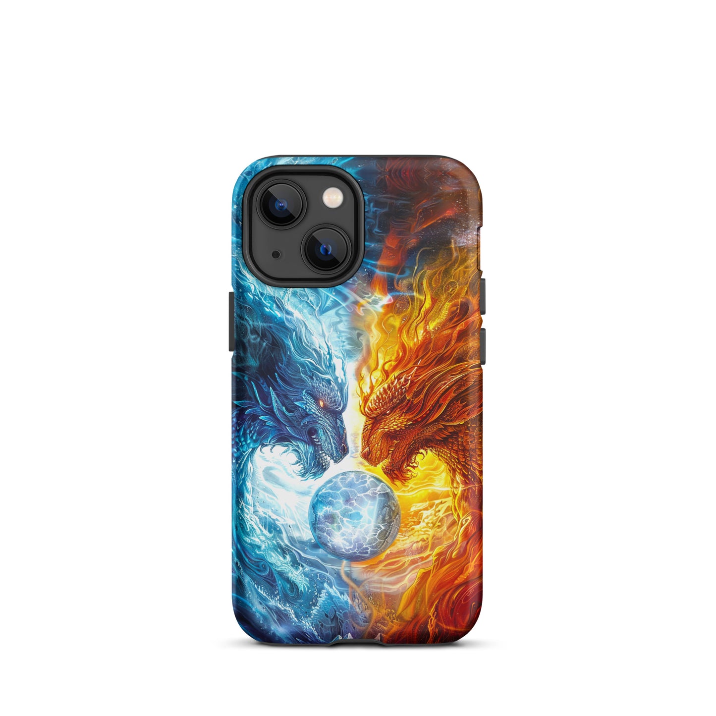 Equinox Harmony: Fire and Ice Guardians - Tough Case for iPhone®