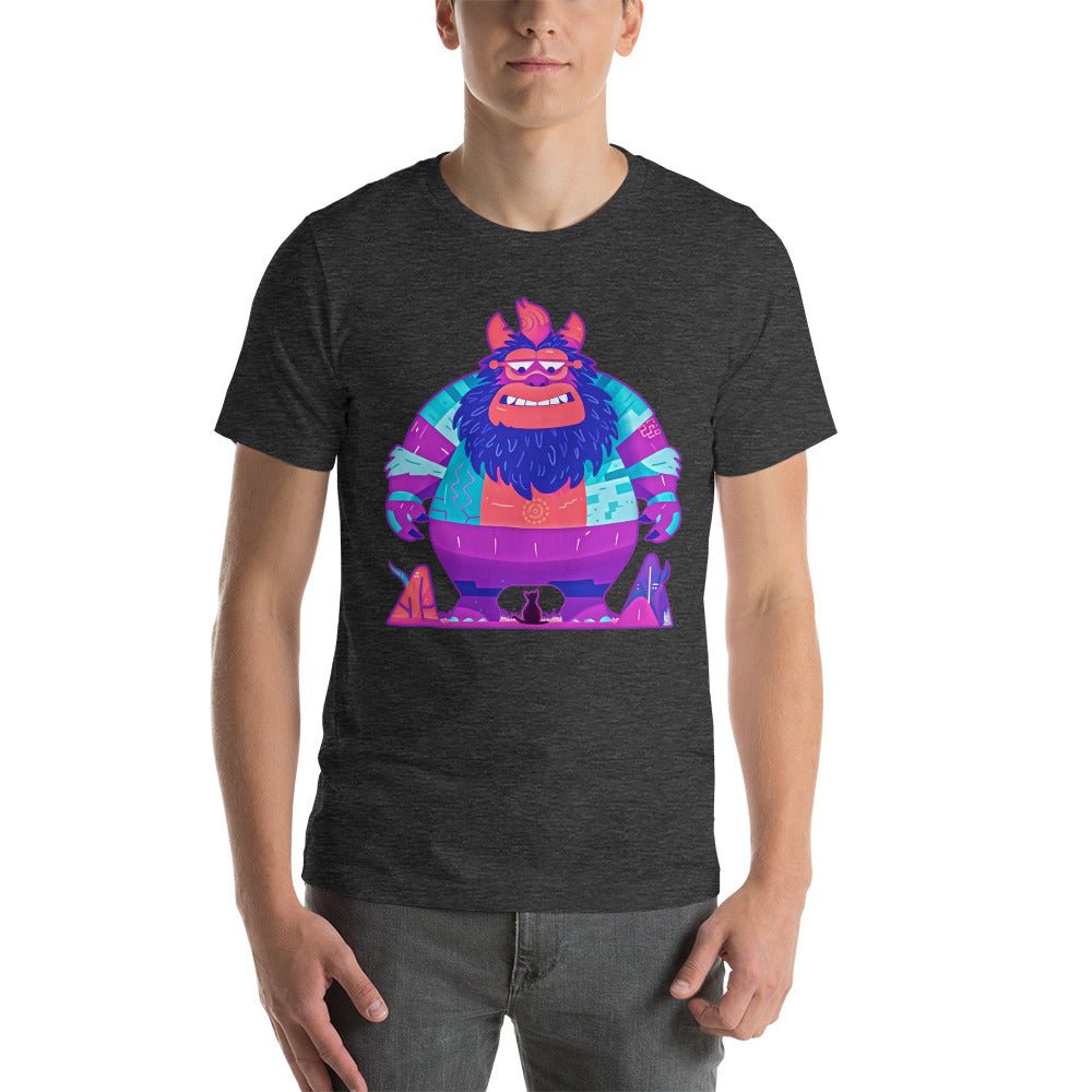 Trollish Feline Encounter - Unisex t-shirt - BBairt