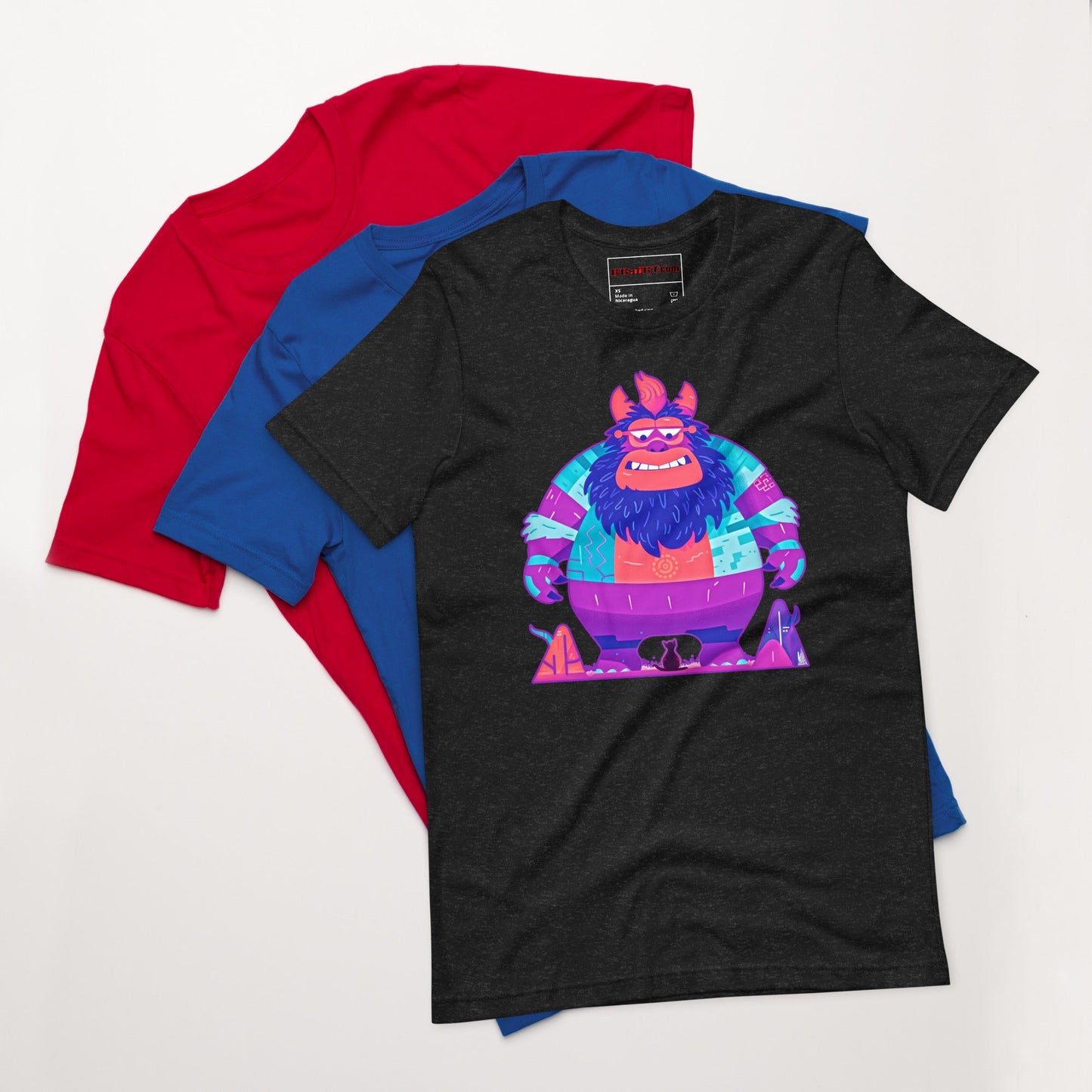 Trollish Feline Encounter - Unisex t-shirt - BBairt