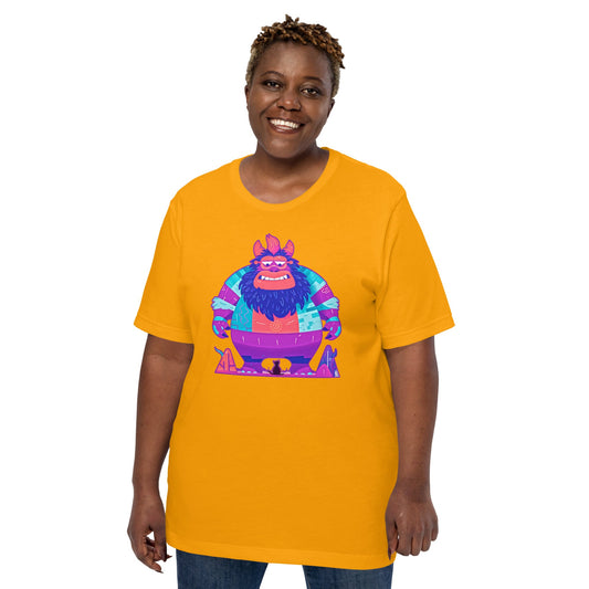 Trollish Feline Encounter - Unisex t-shirt - BBairt