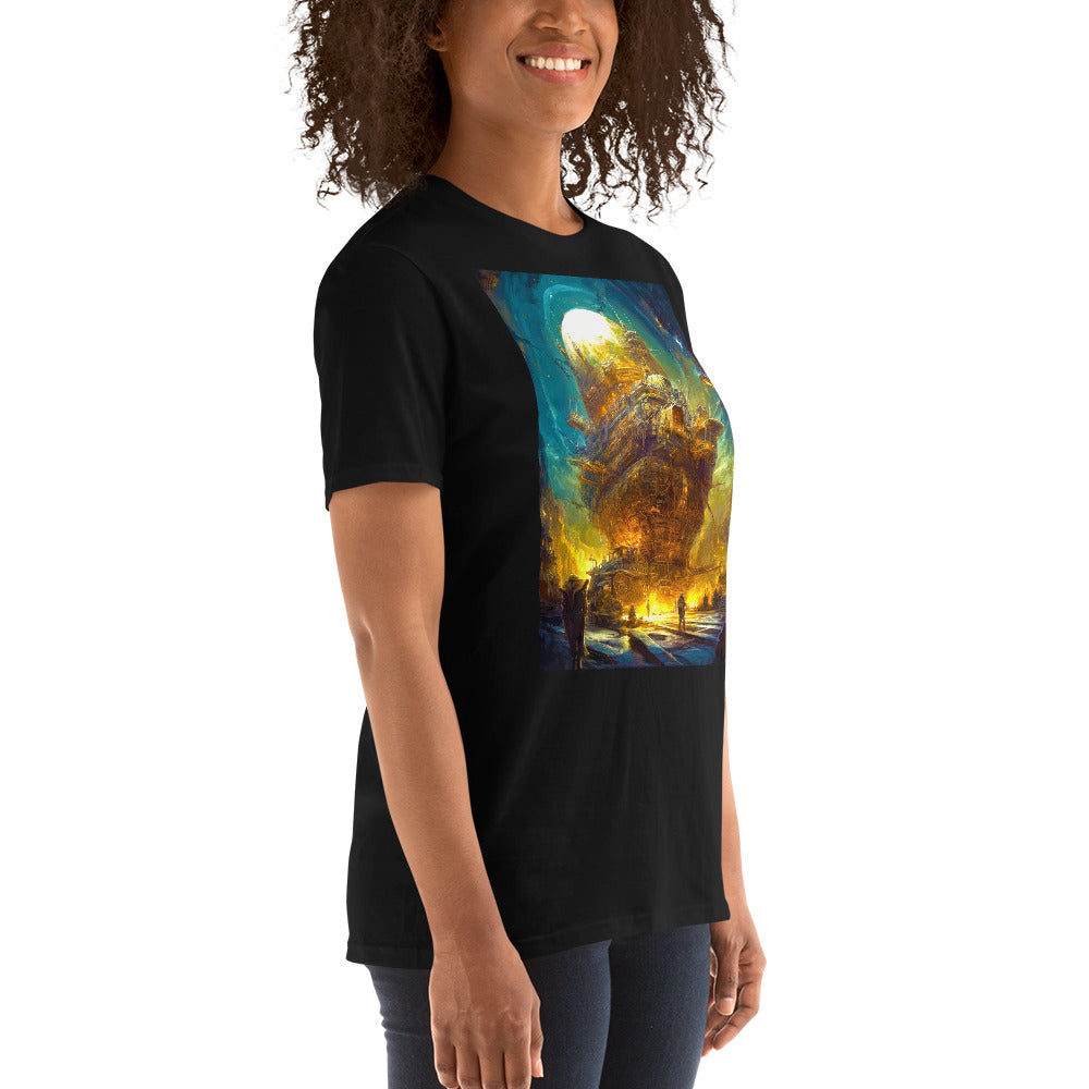 Astro-Industrial Majesty - Unisex Softstyle T-Shirt from Gildan