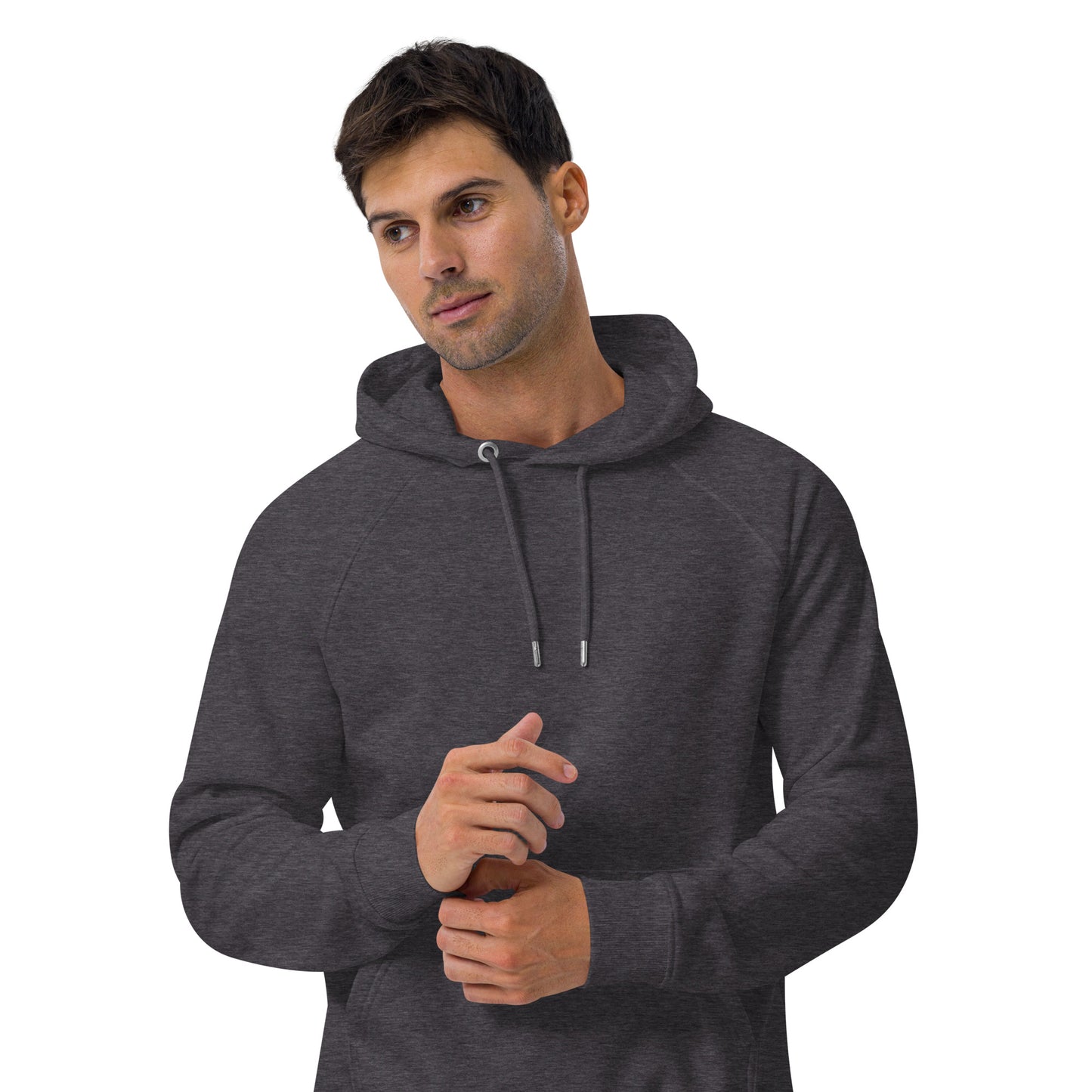 The Mask of Wisdom: Alden - Unisex eco raglan hoodie