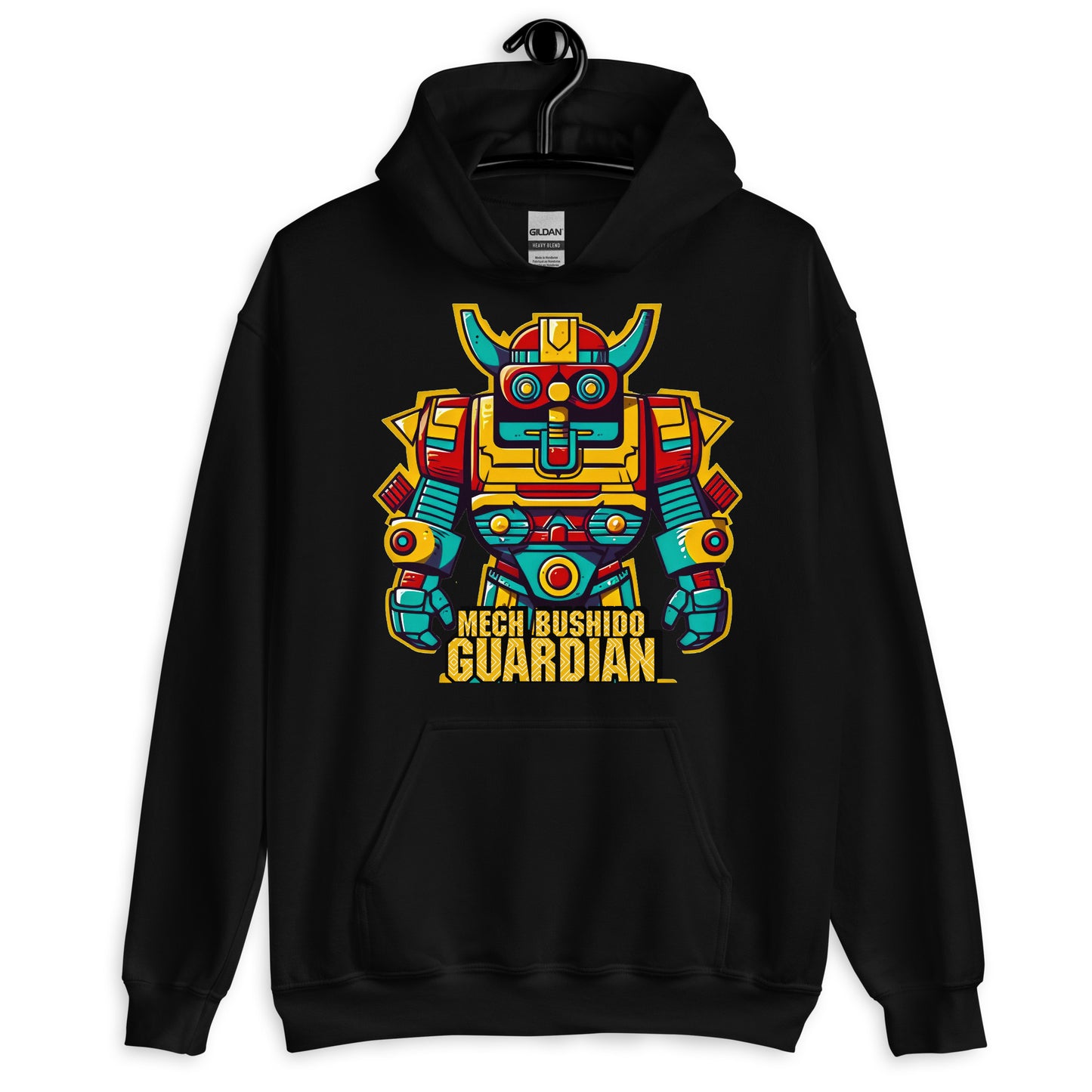 Mech Bushido Guardian - Unisex Gildan 18500 Hoodie