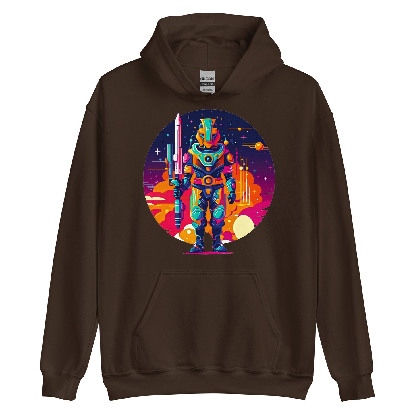 Vector Soldier Two - Unisex Gildan 18500 Hoodie